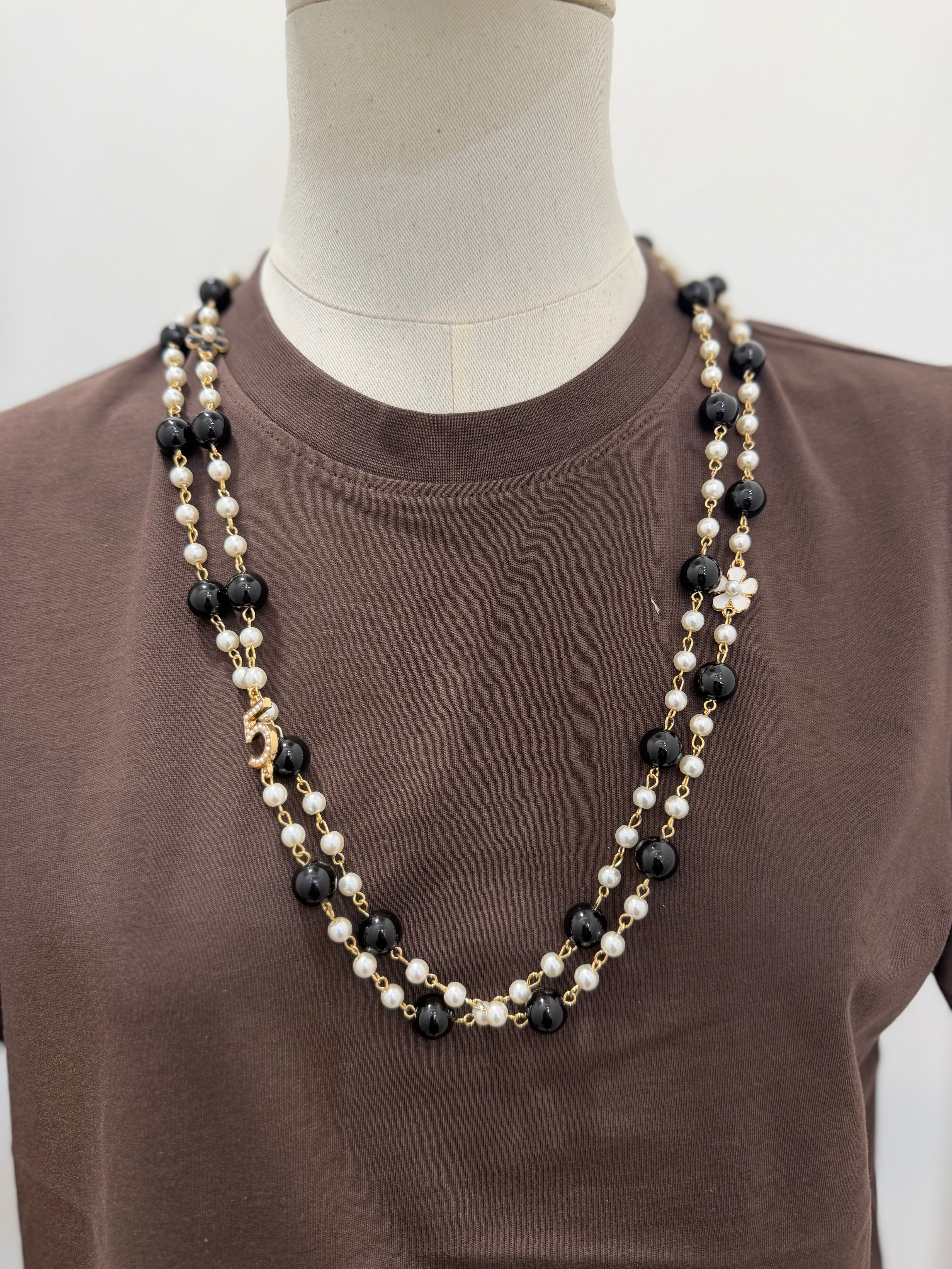 Collana con perle N5 Emisphere