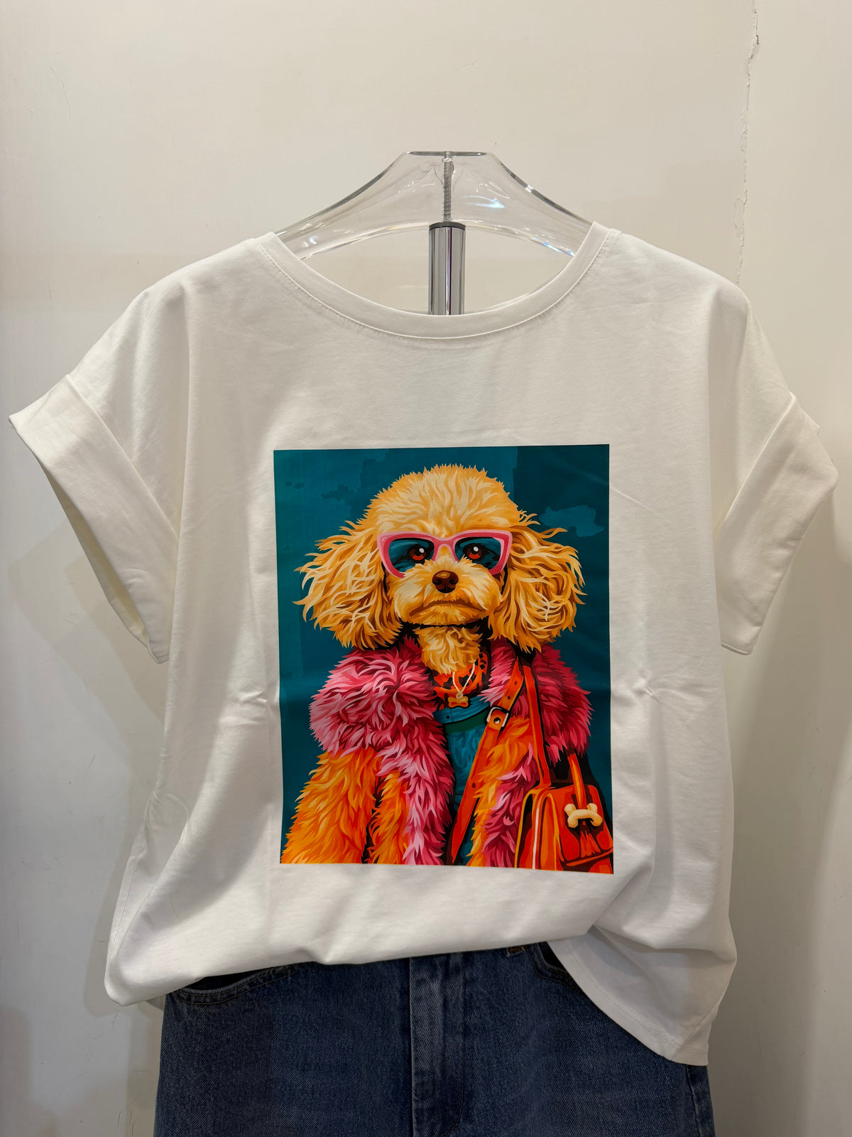 T-shirt con stampa in cotone “Dogott” Emisphere