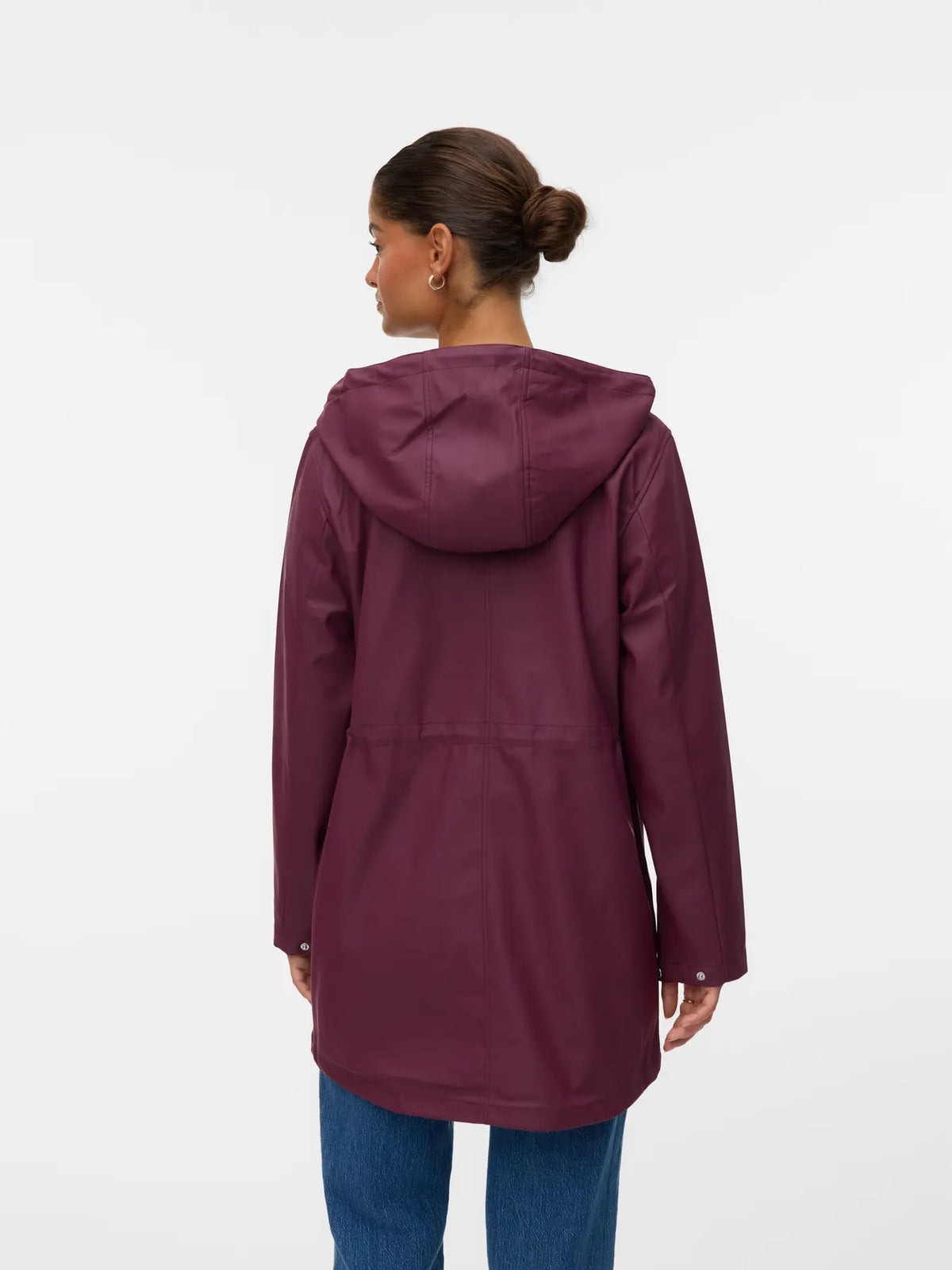 Giacca con cappuccio e coulisse in vita Vero Moda