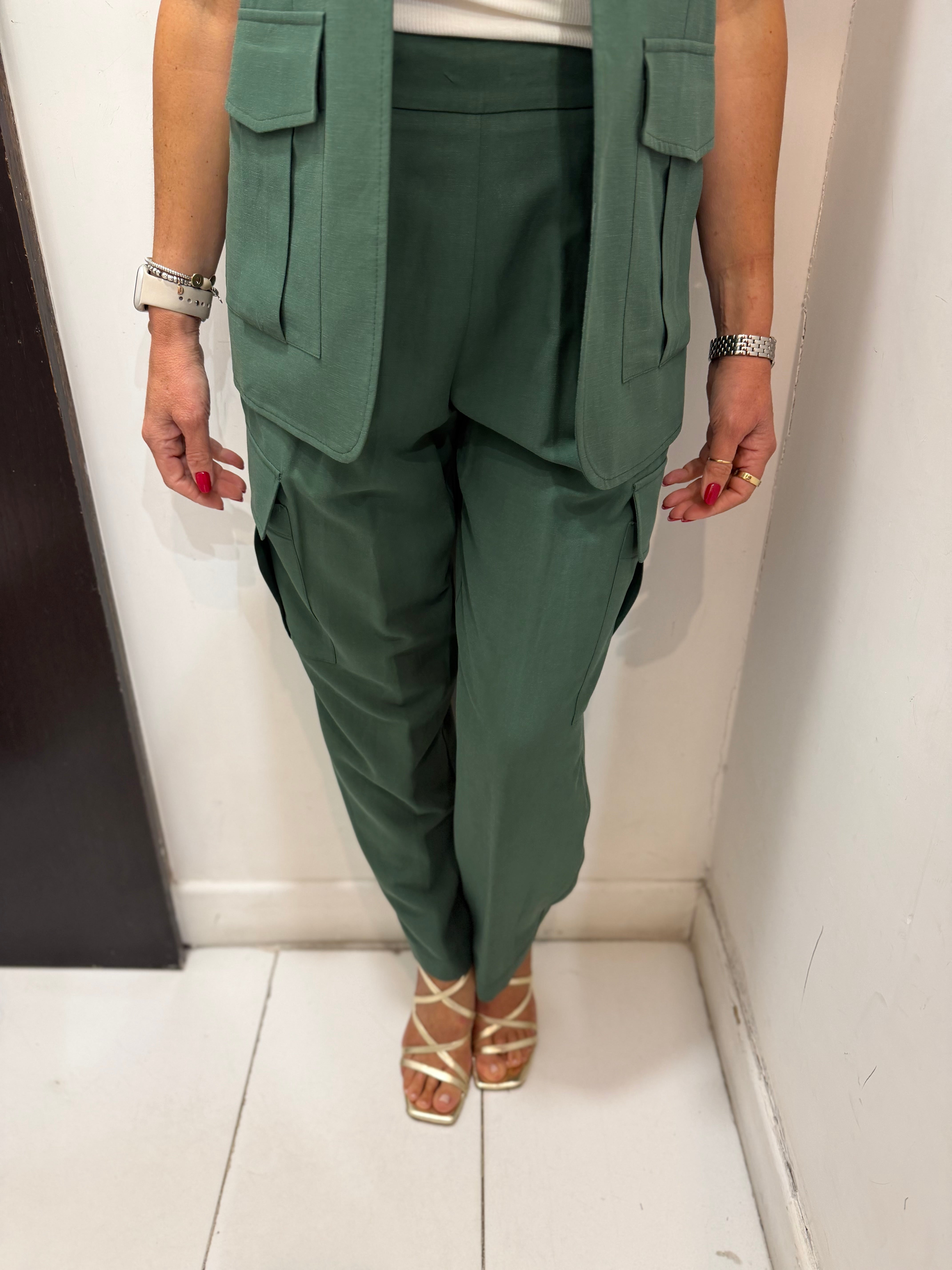 Coordinato gilet e pantalone Angela Davis