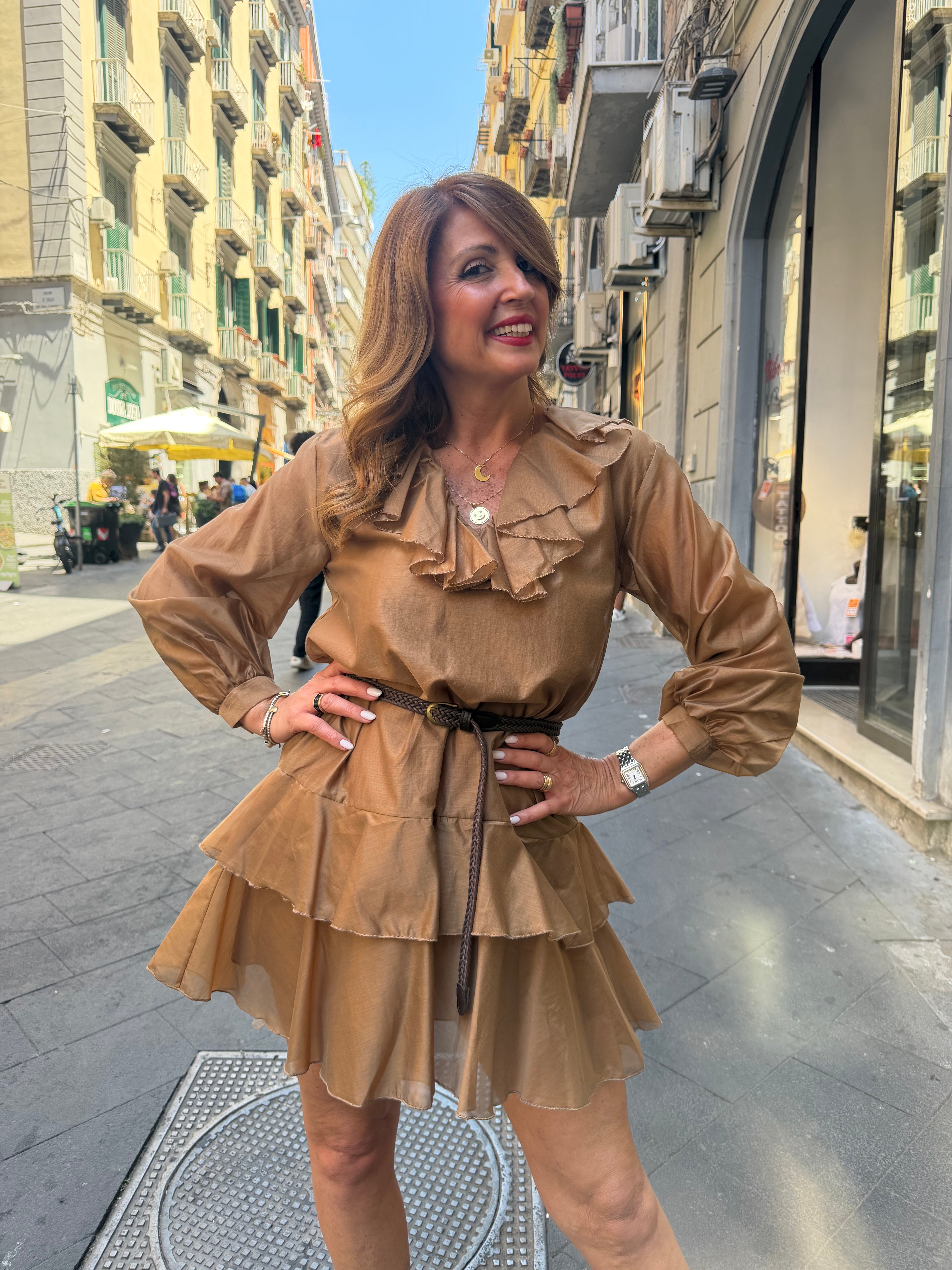 Abito con balze Imperial