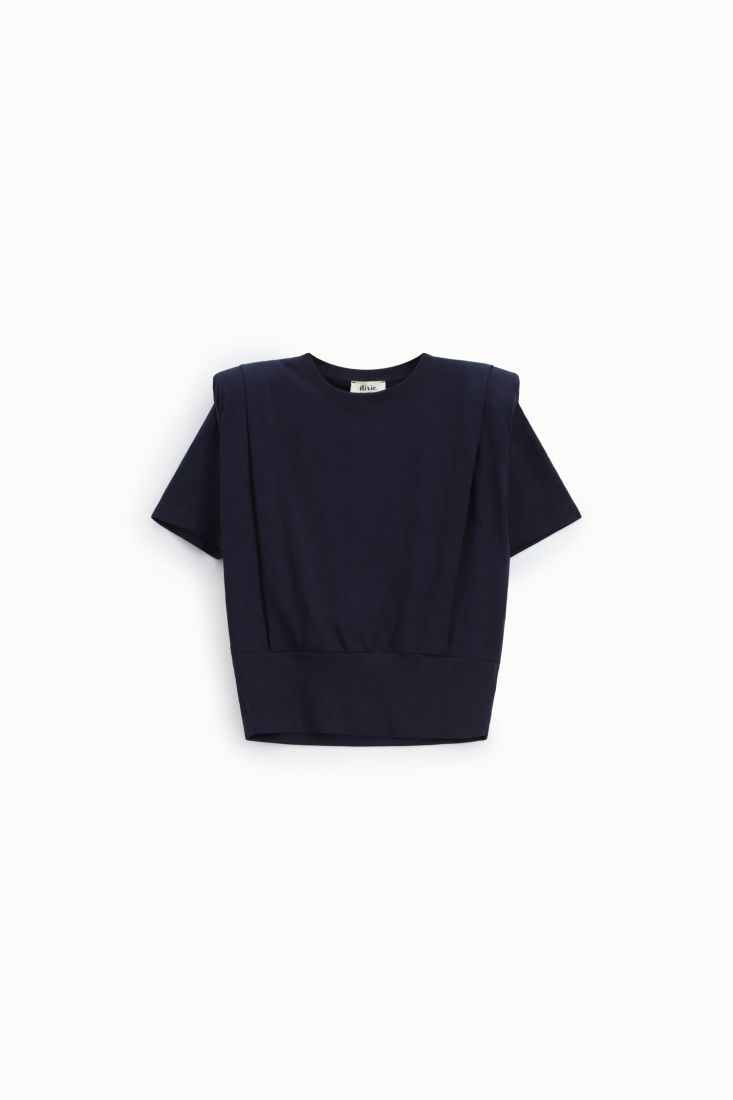 T-Shirt corta con maniche a giro e fascia Dixie