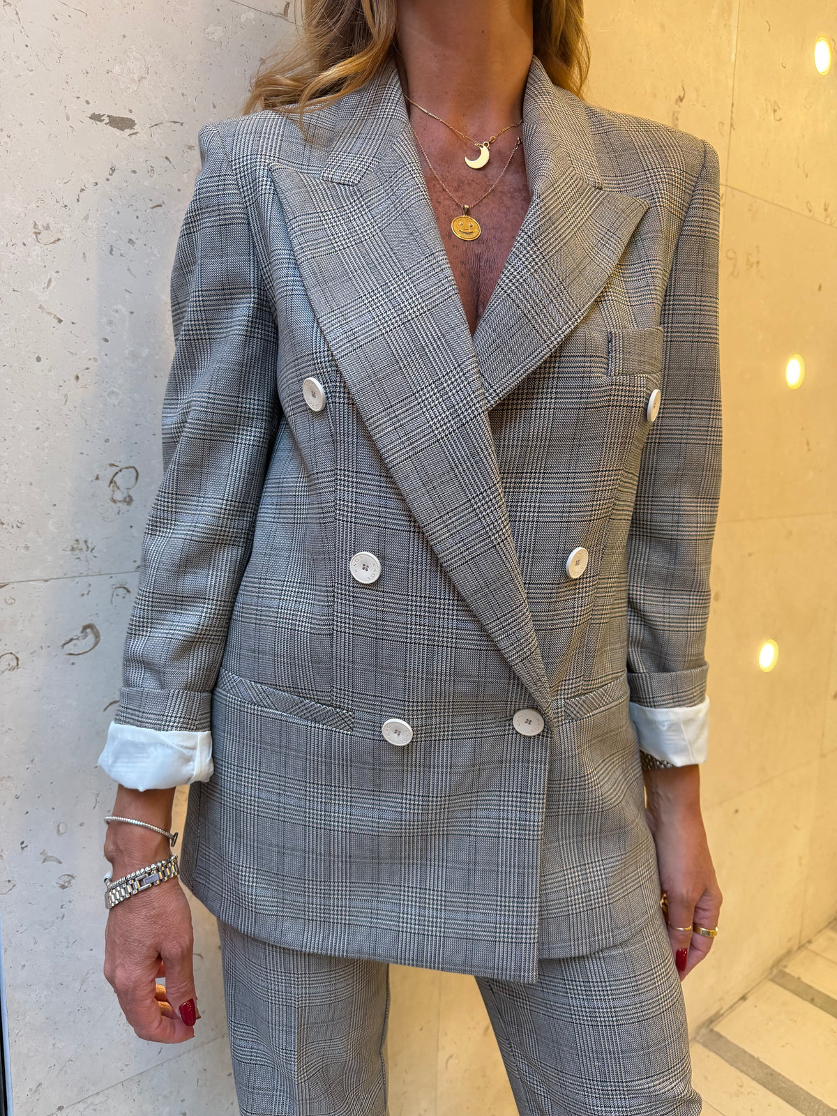 Giacca principe di galles Kaos Collection