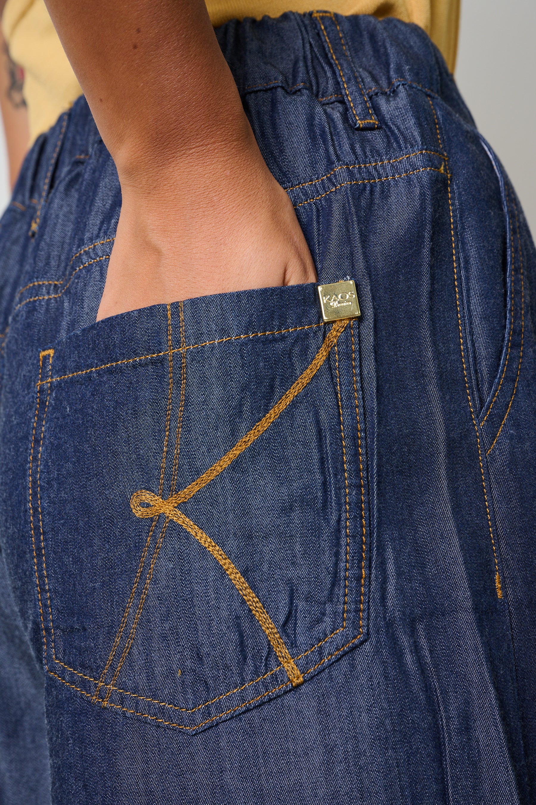 Jeans wide leg Kaos Denim