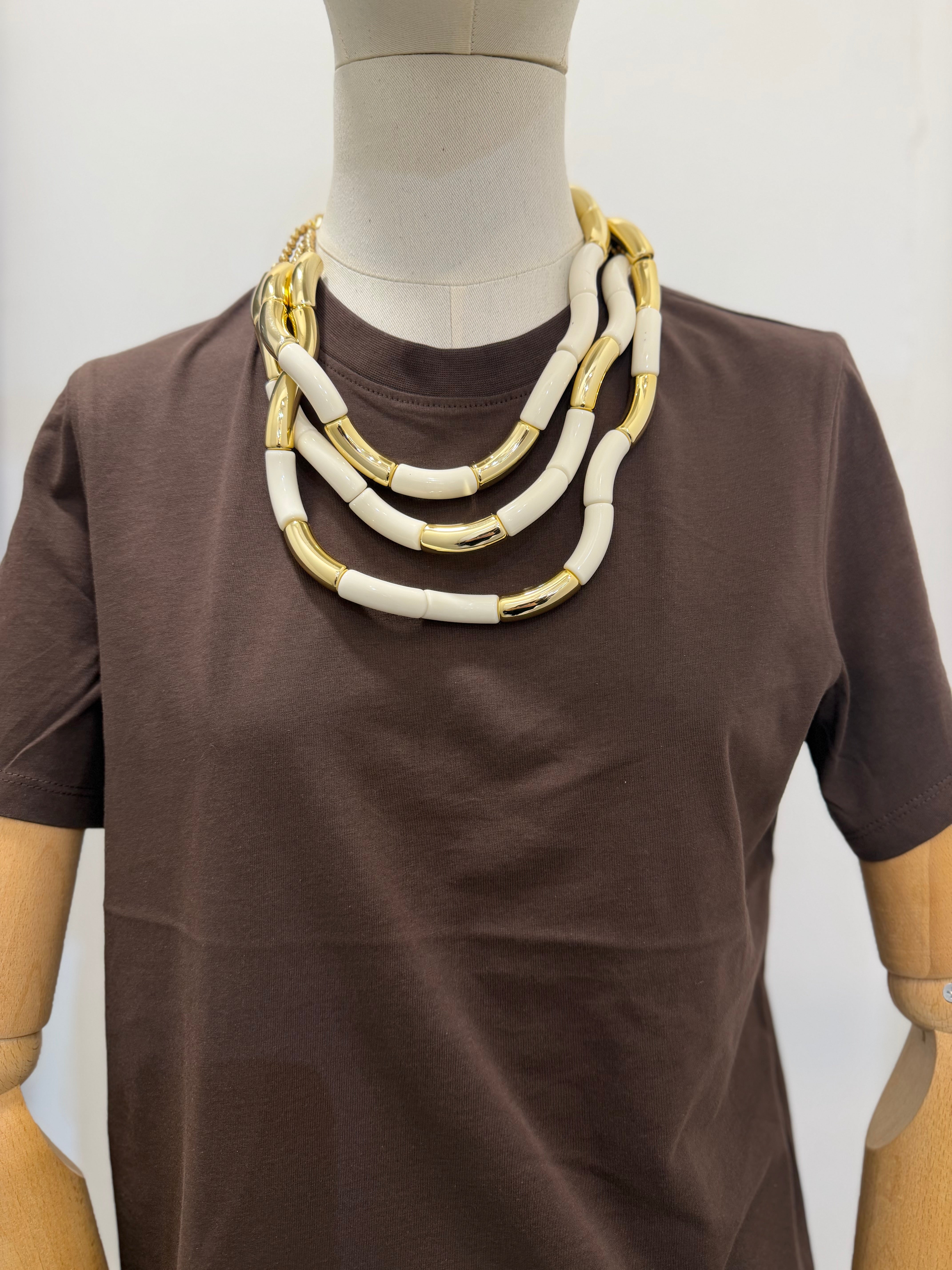 Collana a maglia grande Emisphere