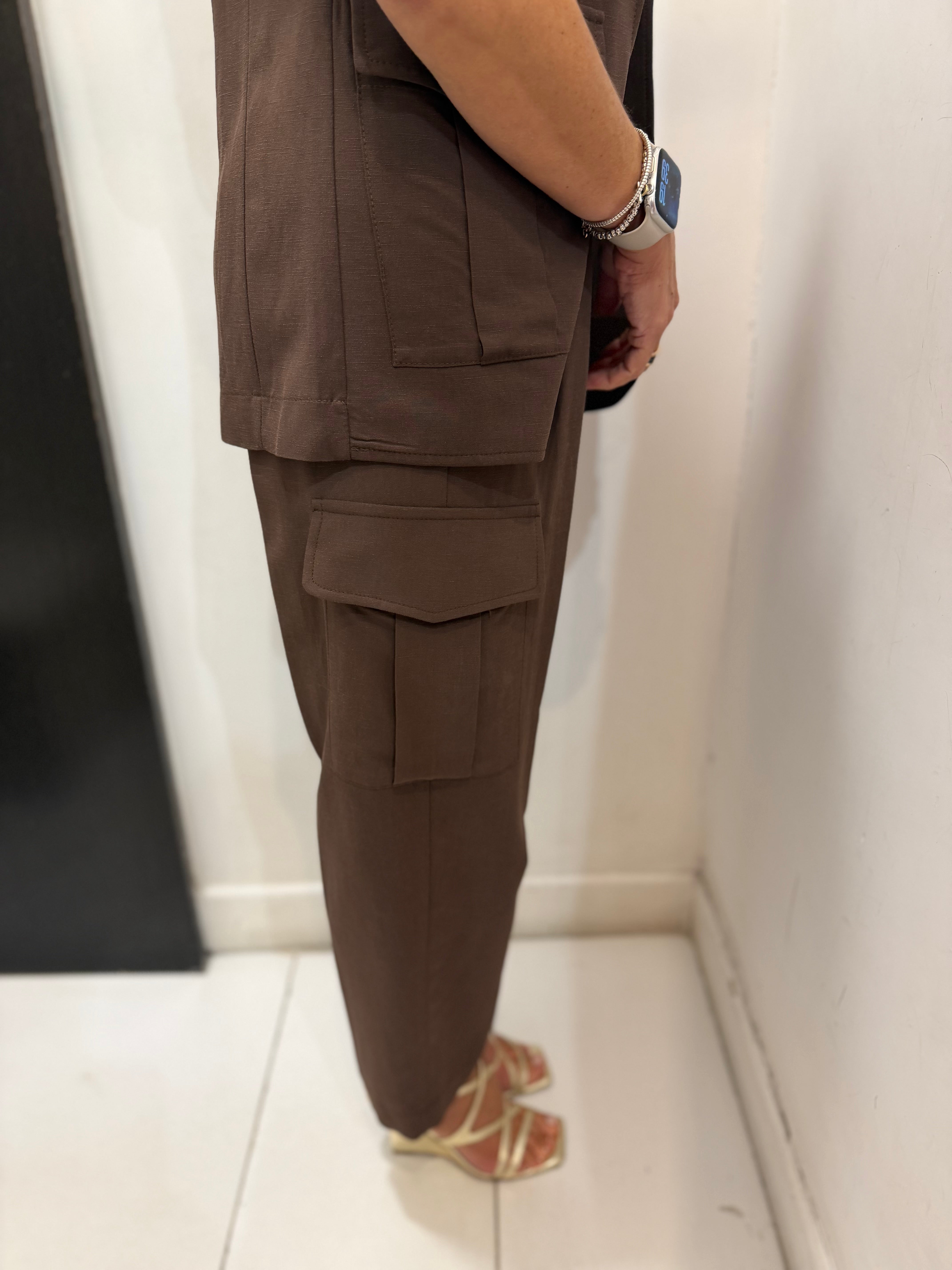 Coordinato gilet e pantalone Angela Davis