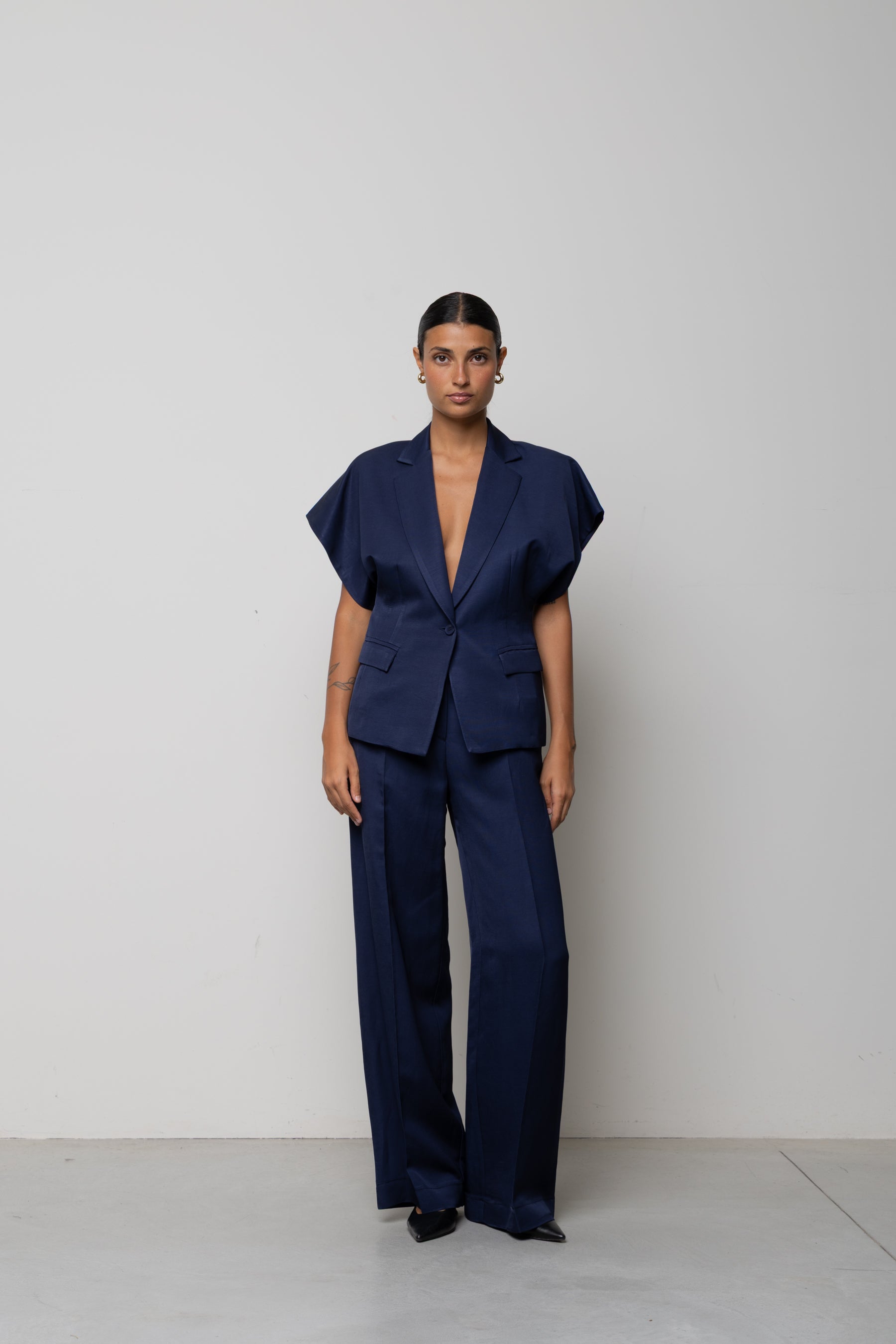 Giacca kimono scollo a V Icona