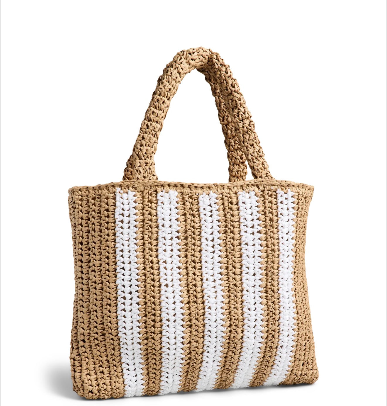 Borsa shopper intrecciata con zip Pieces