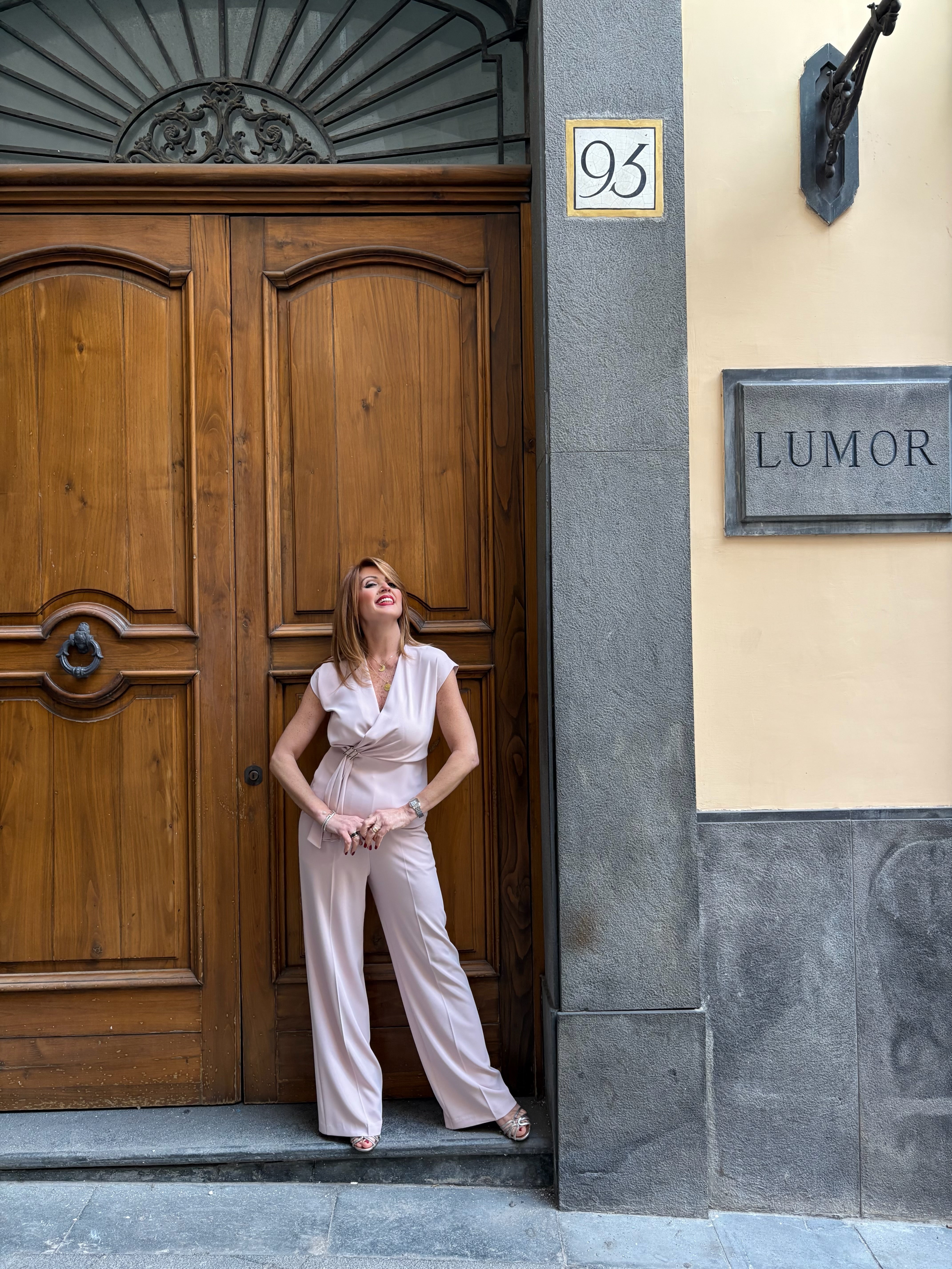 Pantalone tasca uomo con 3 bottoni su cinta Hanita