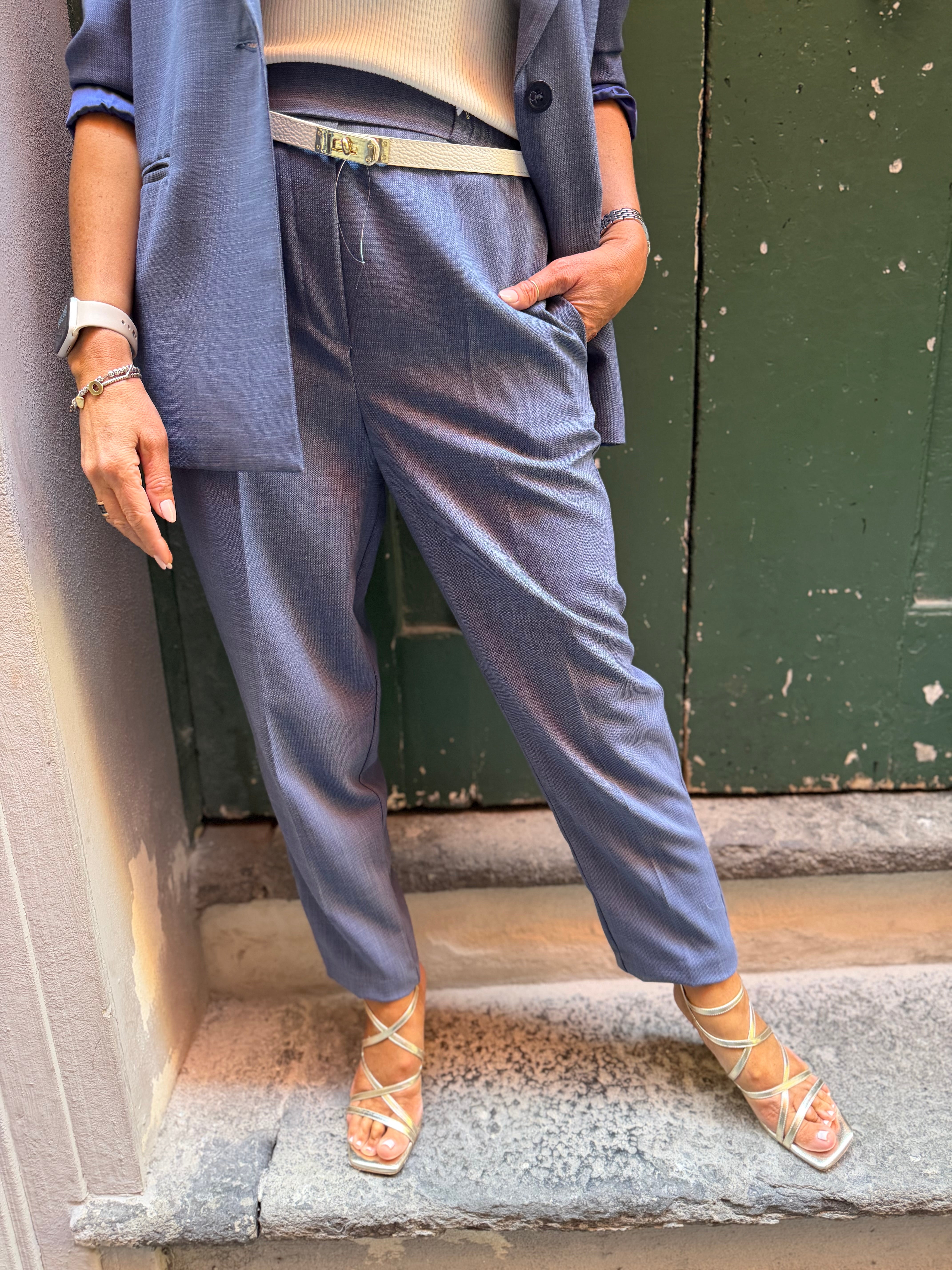 Pantaloni con elastico sul retro Imperial
