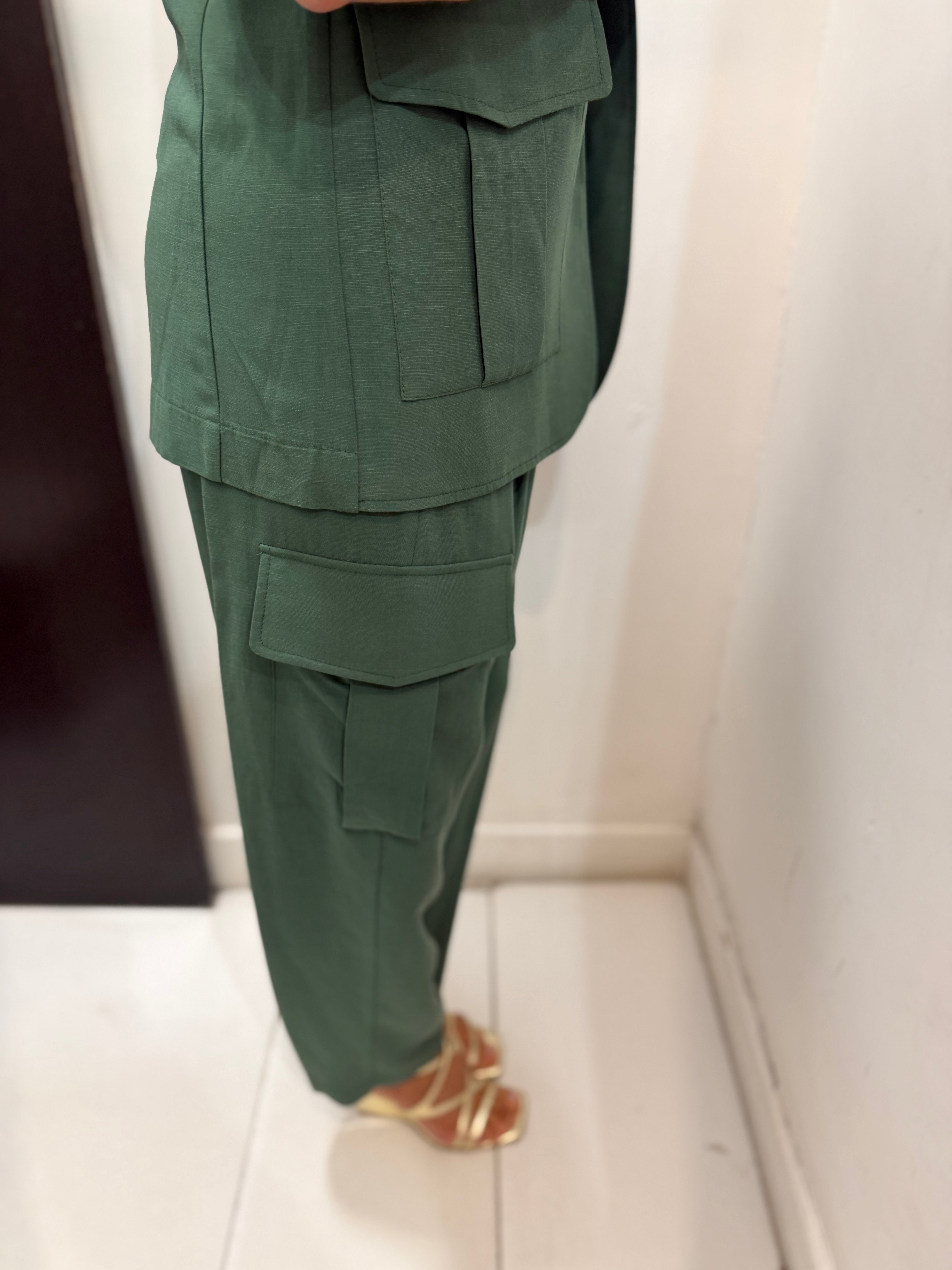 Coordinato gilet e pantalone Angela Davis