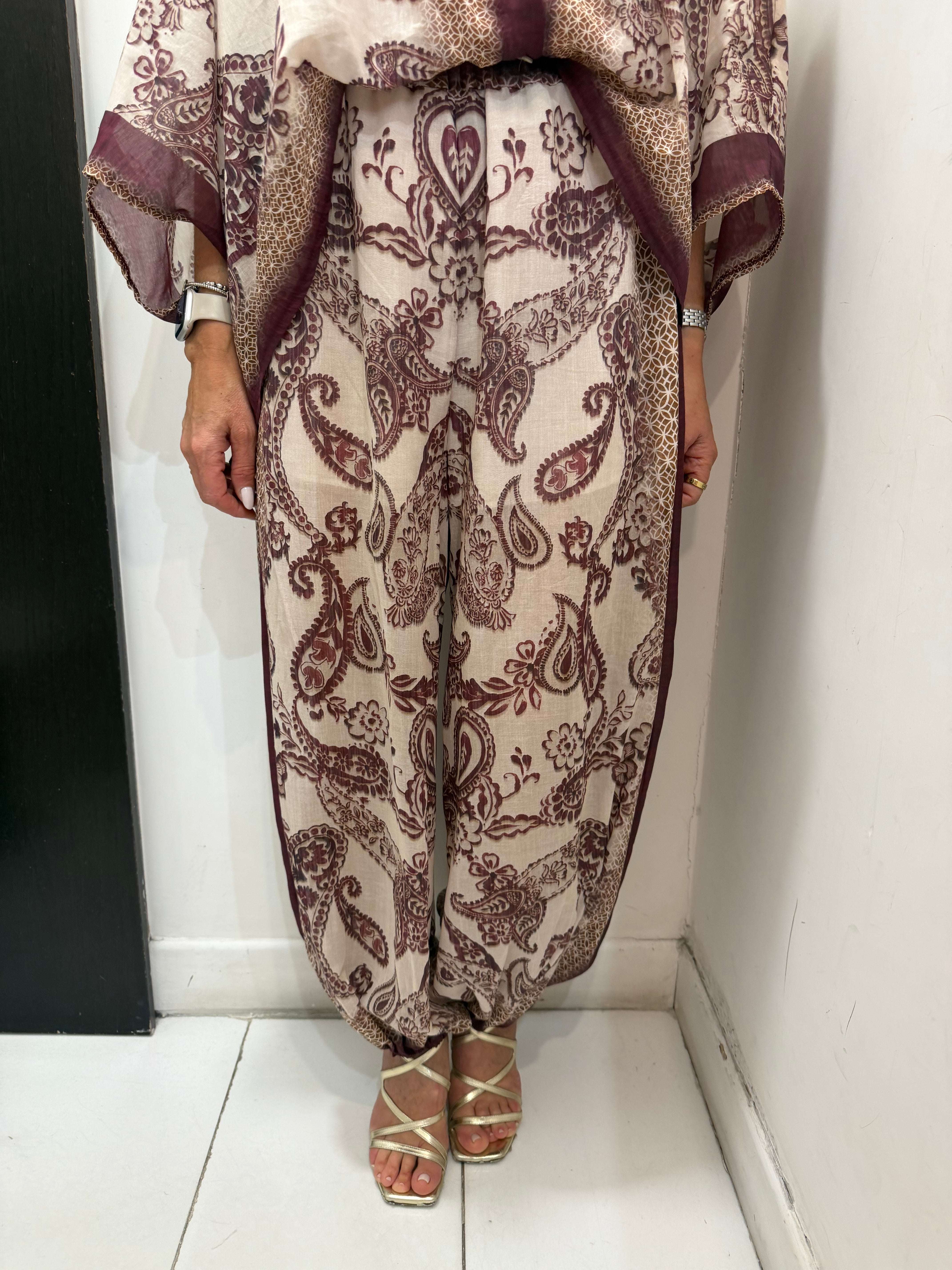 Pantalone fantasia botanica Emisphere
