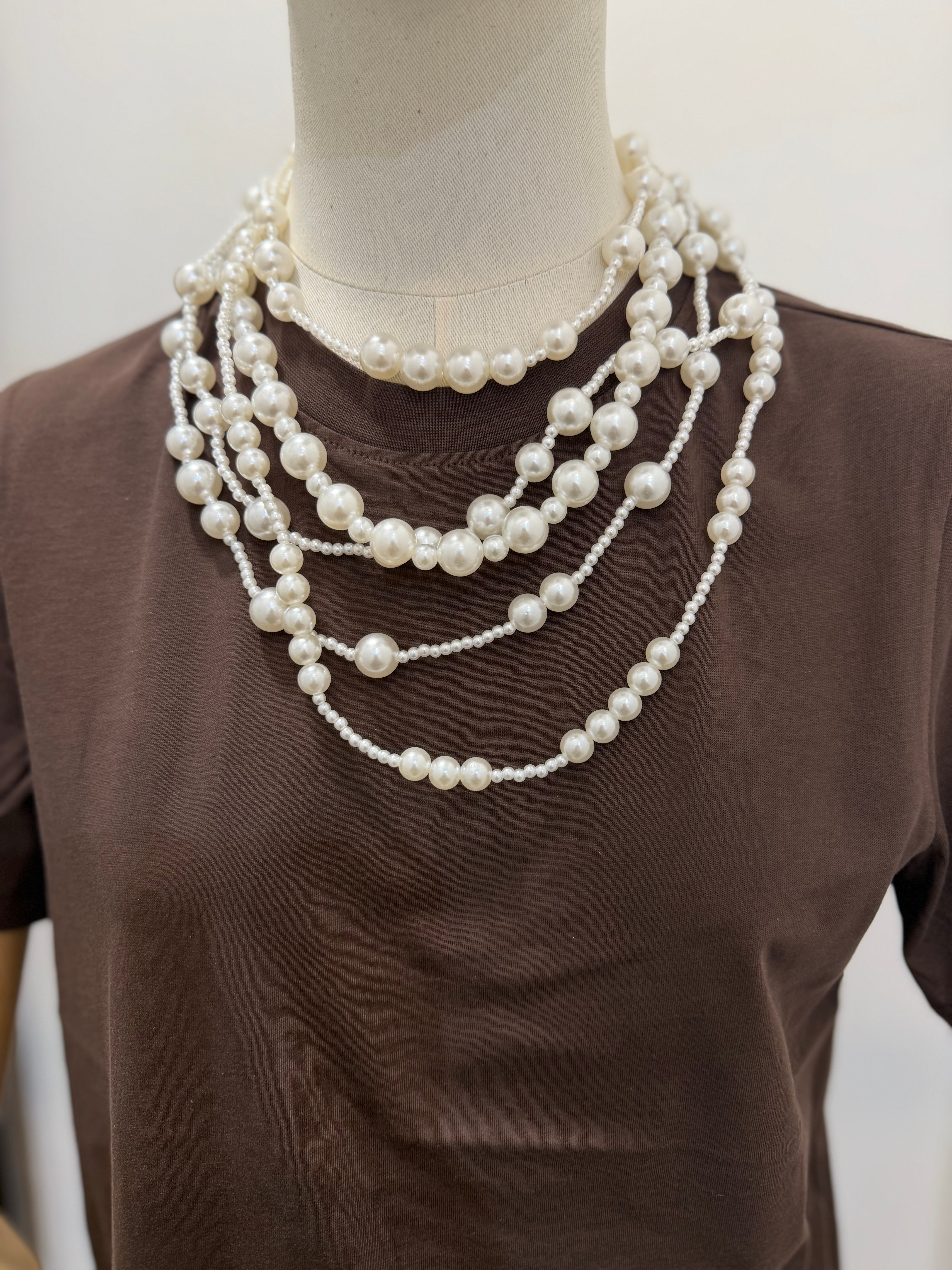 Collana con multiperle Emisphere