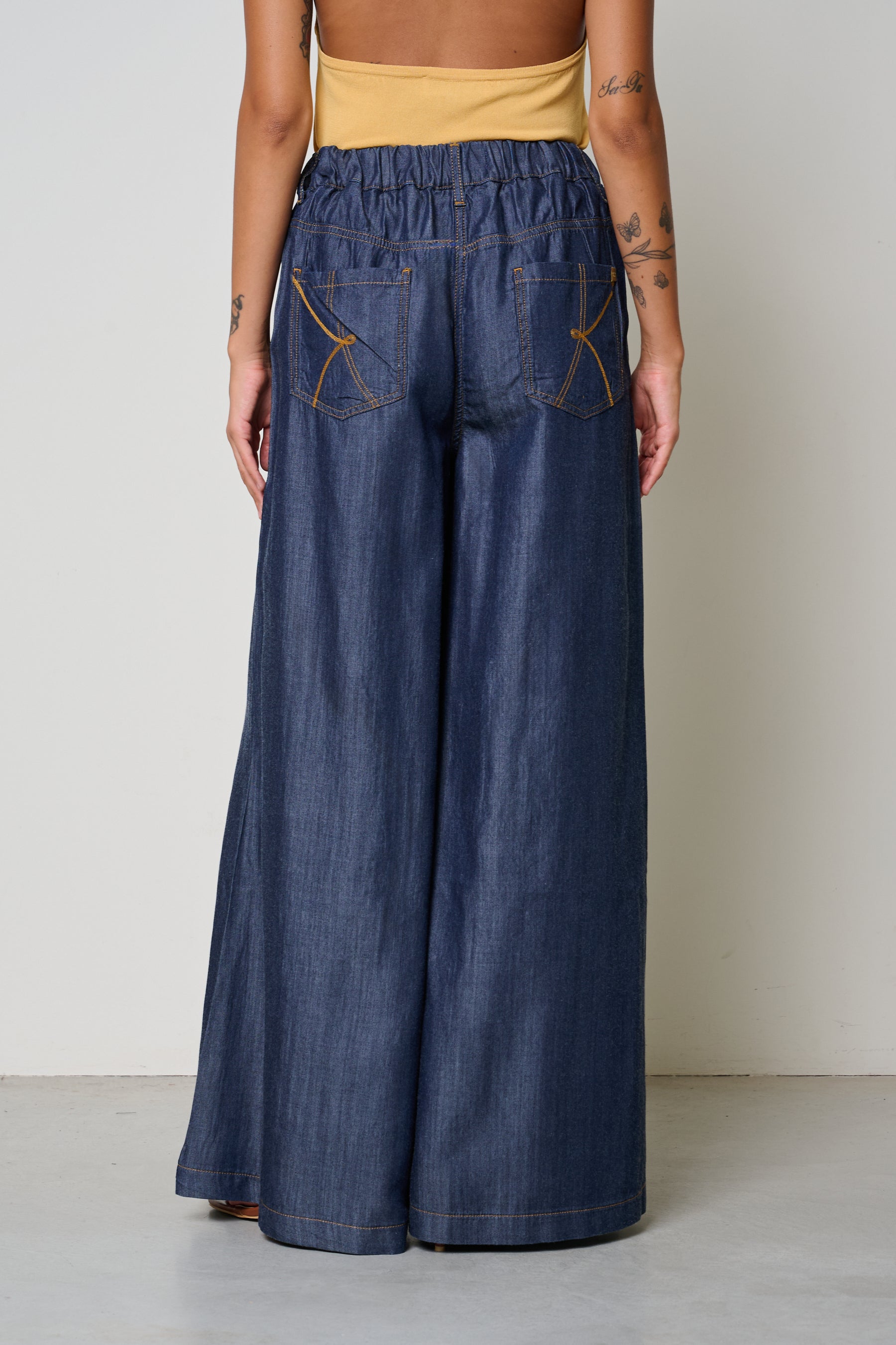Jeans wide leg Kaos Denim