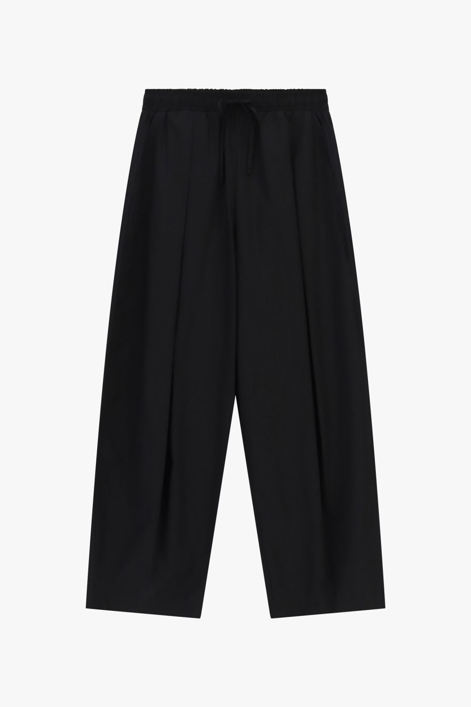 Pantalone palazzo cropped con pinces e vita elasticizzata Imperial