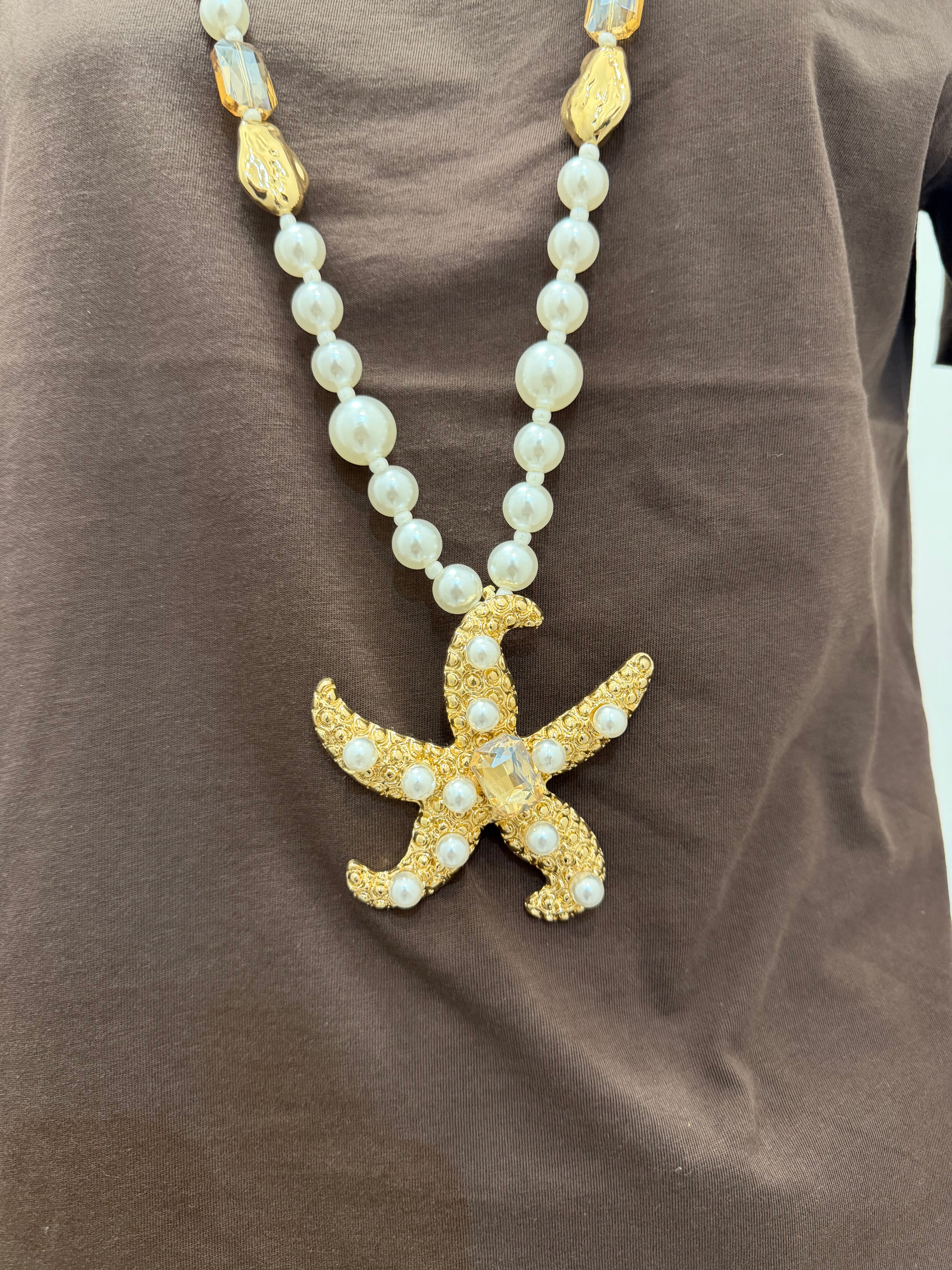 Collana con stella marina Emisphere