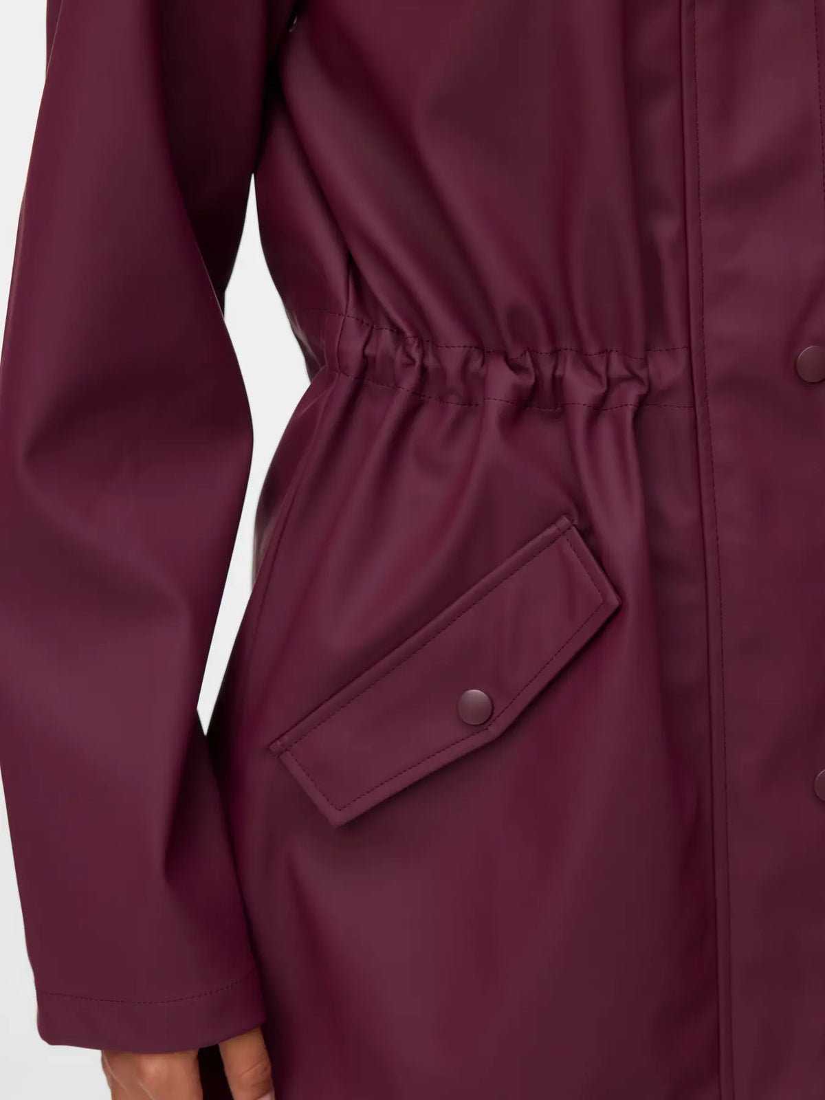 Giacca con cappuccio e coulisse in vita Vero Moda