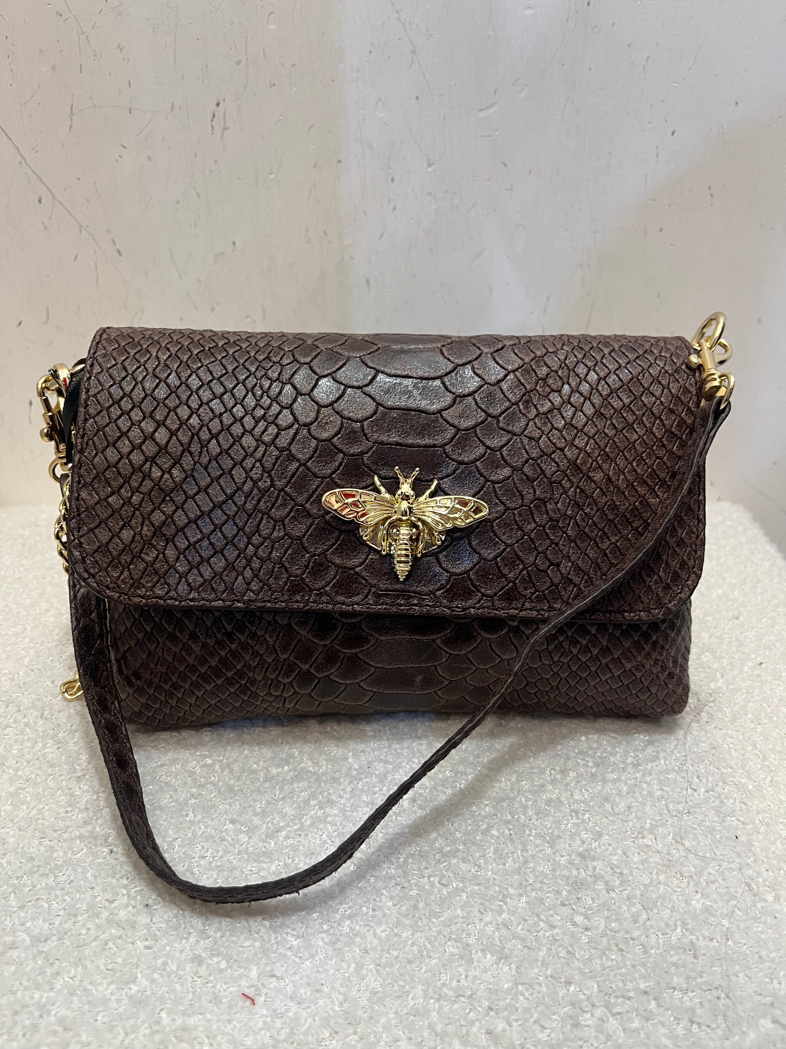 Pochette coccodrillo Apina