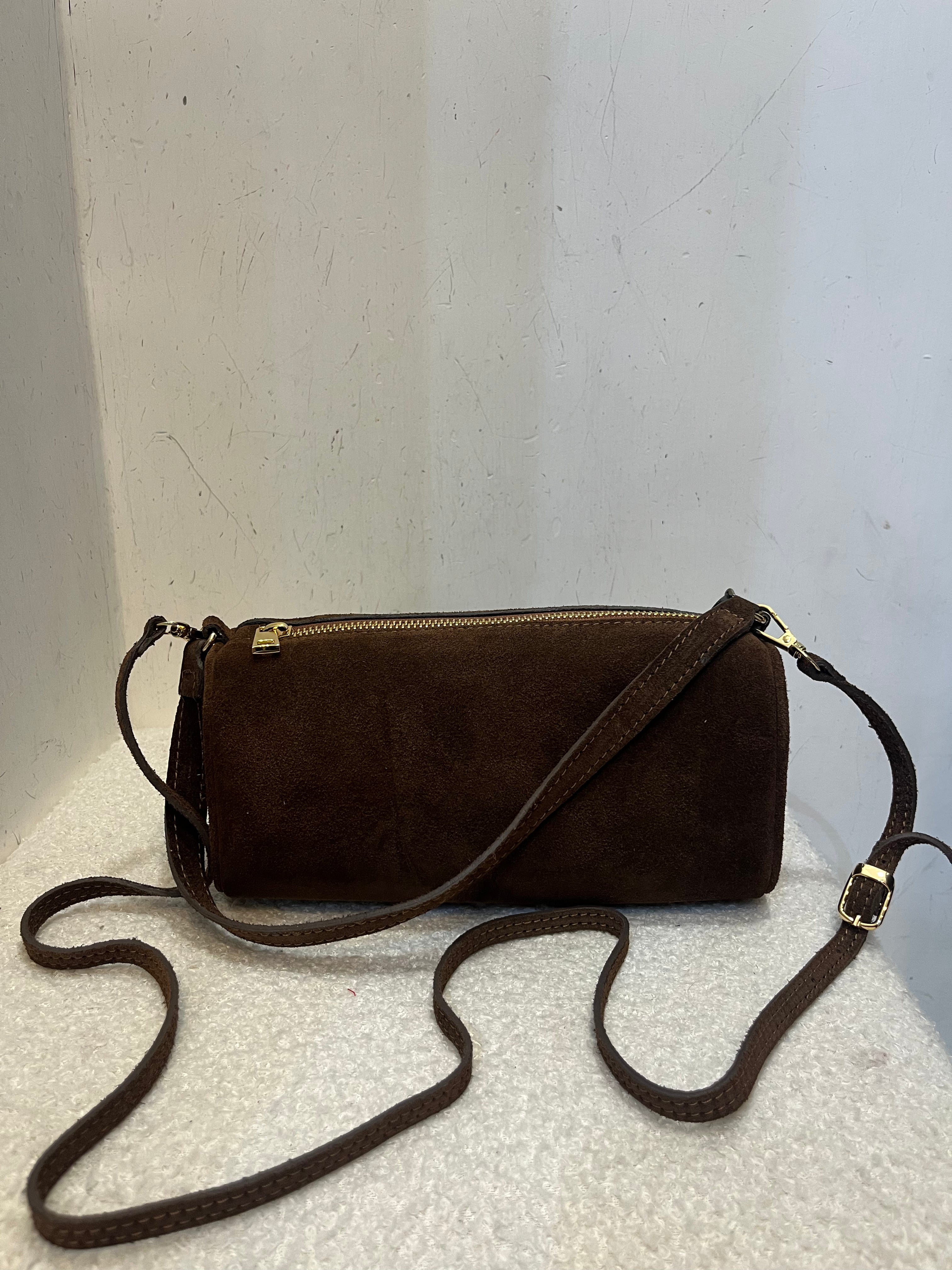 Bag in camoscio