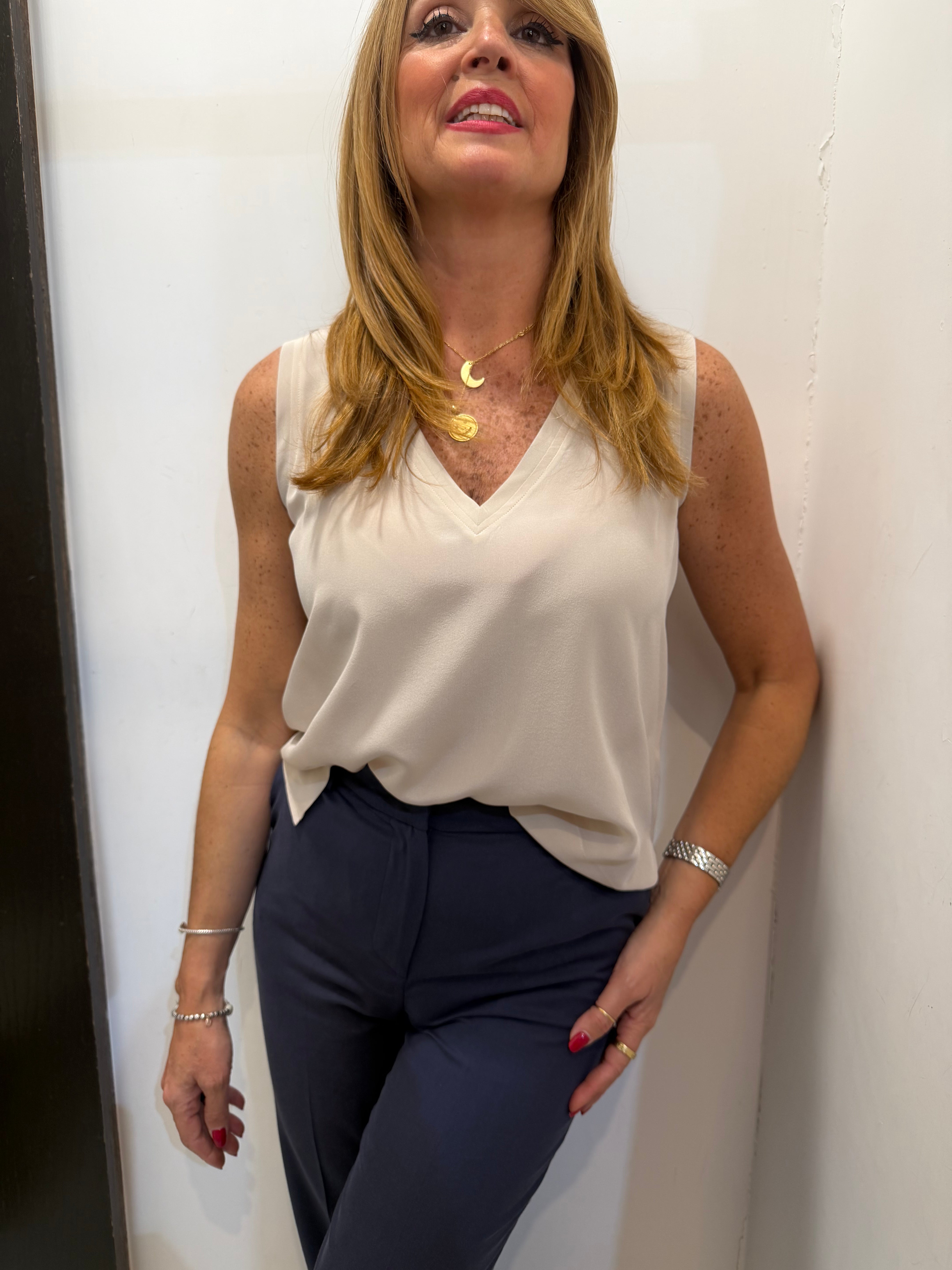 Canotta in seta Kaos Donna