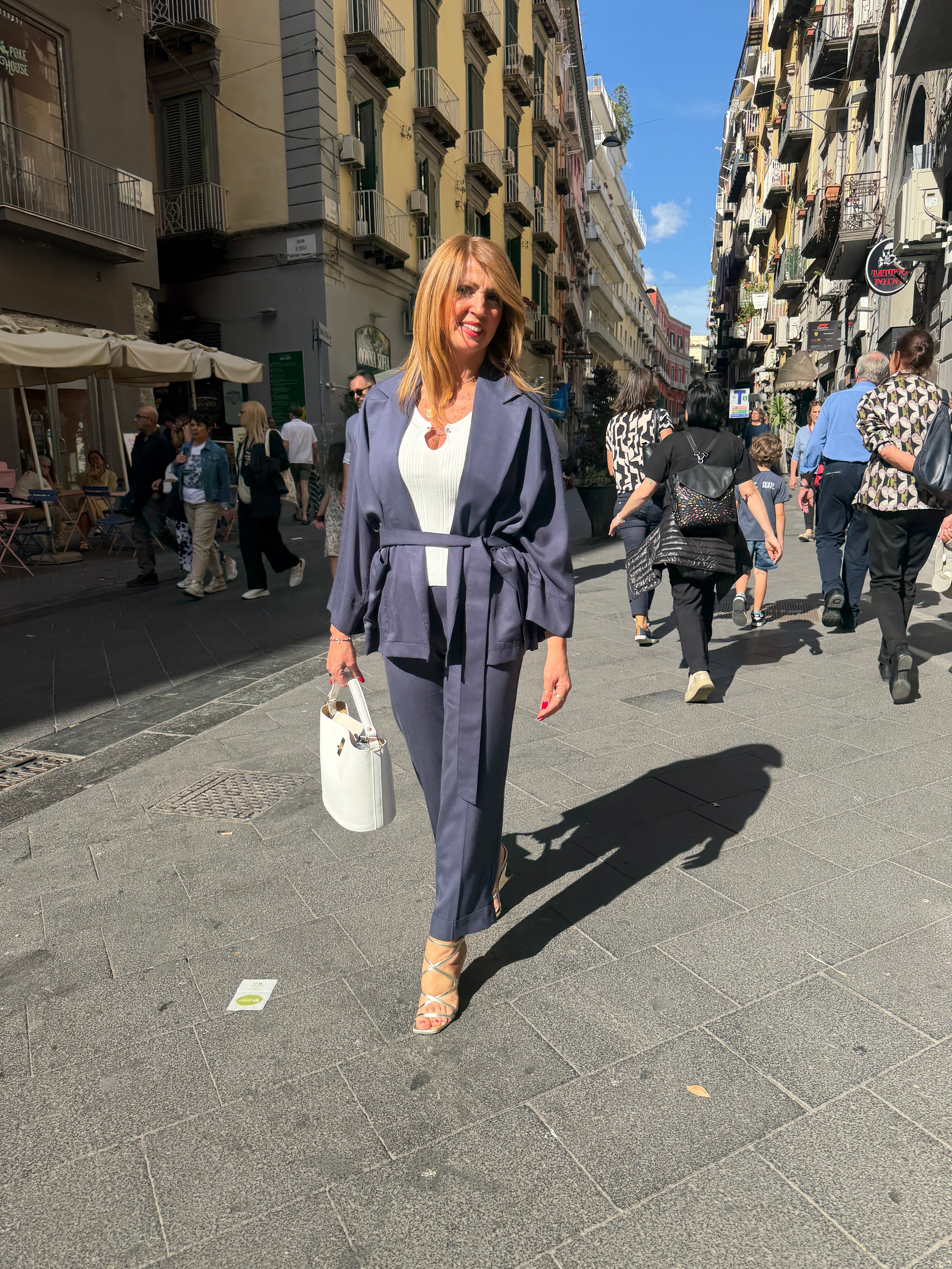 Pantalone cropped Icona