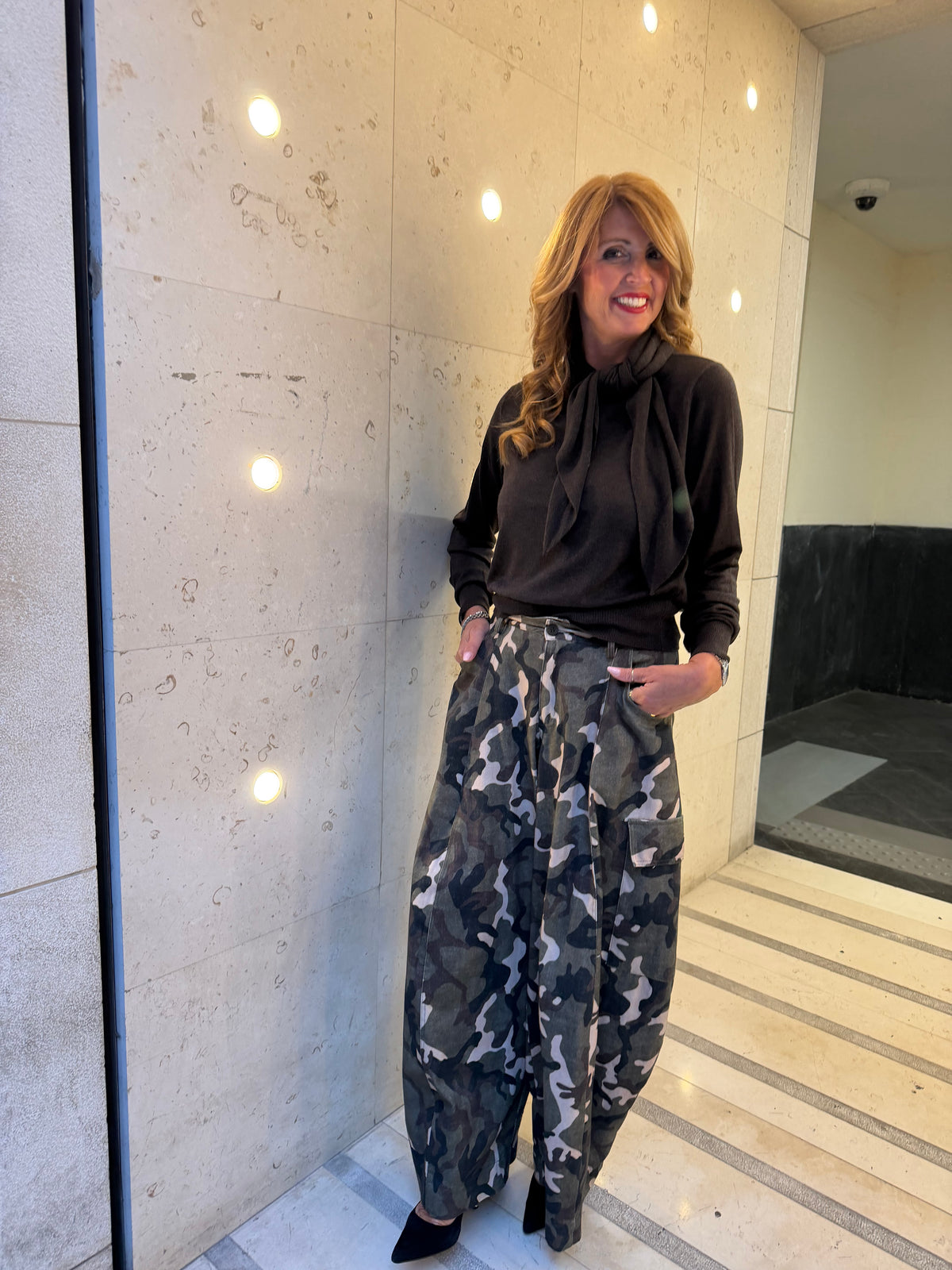 Maglia con sciarpa Vero Moda