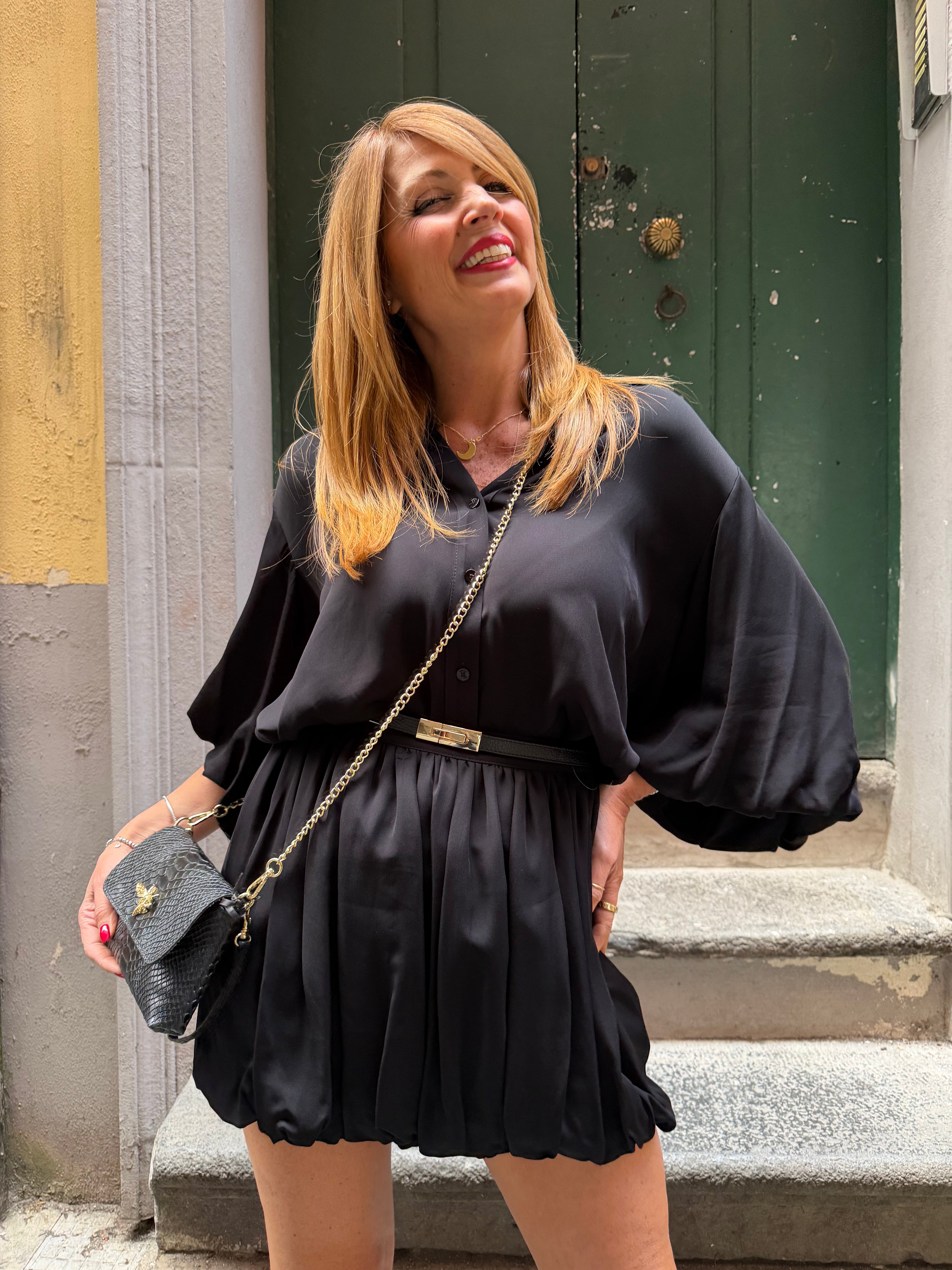 Camicia con maniche a sbuffo Imperial