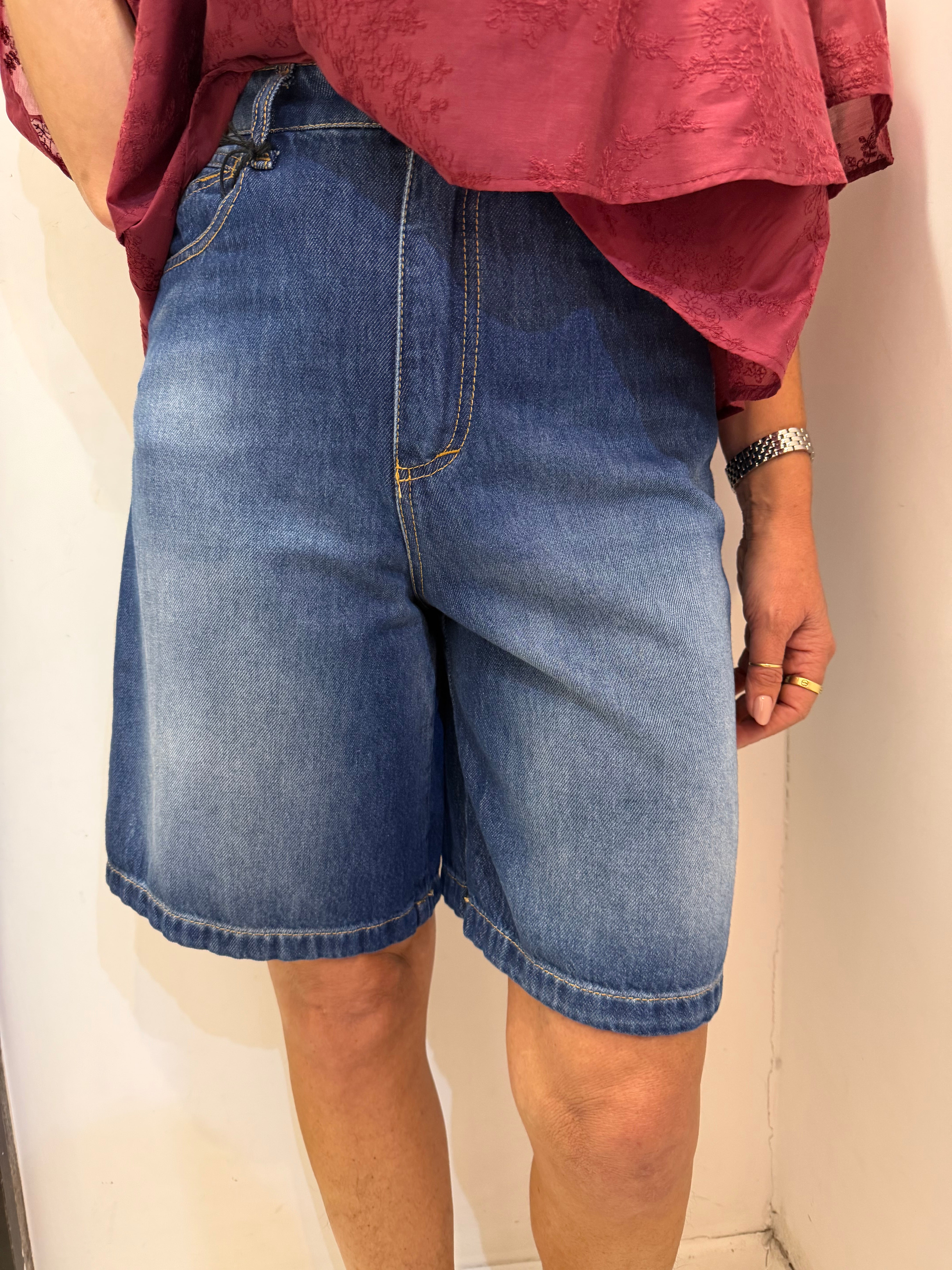 Shorts in denim Please