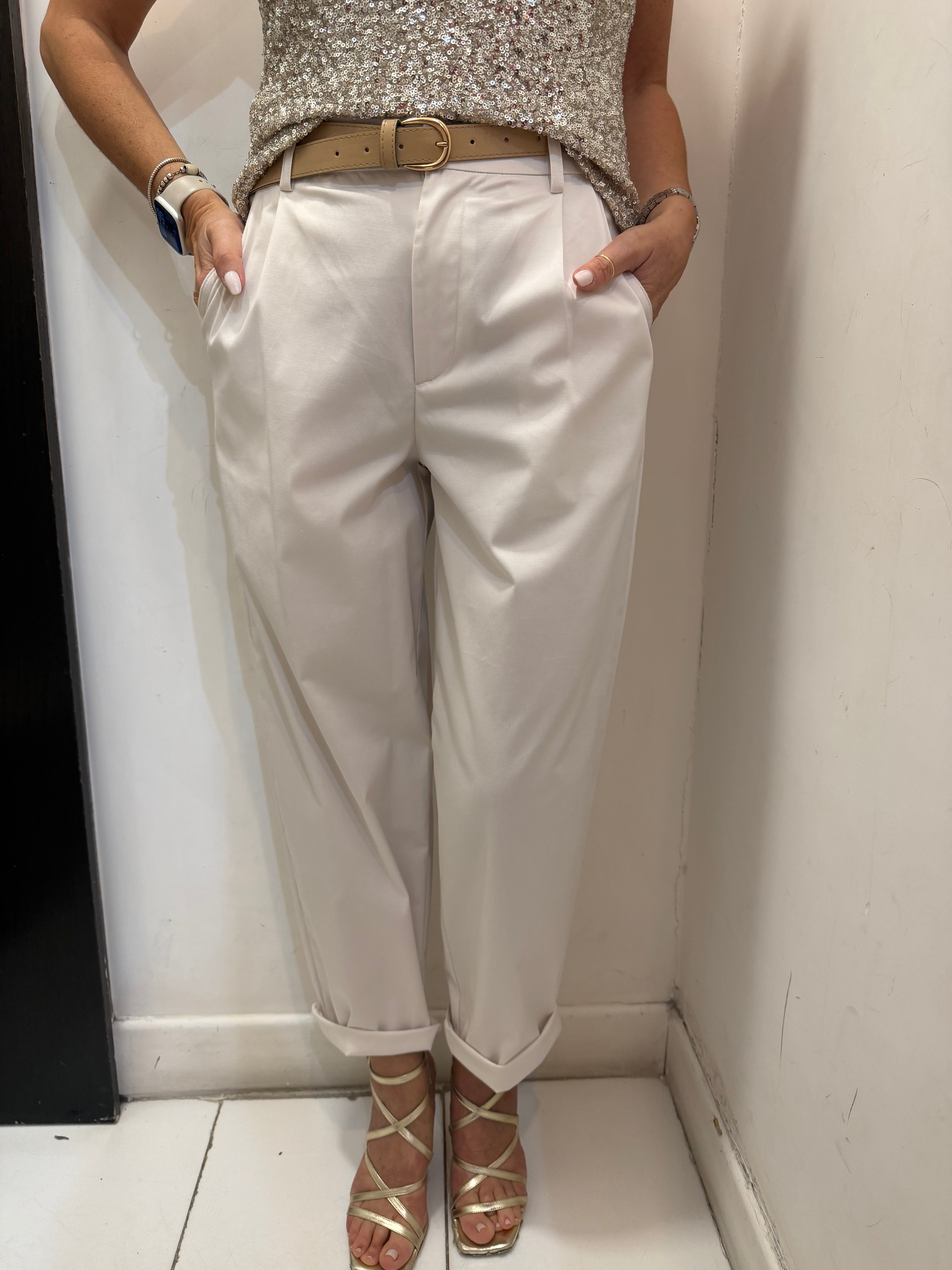 Pantalone dritto in cotone Imperial