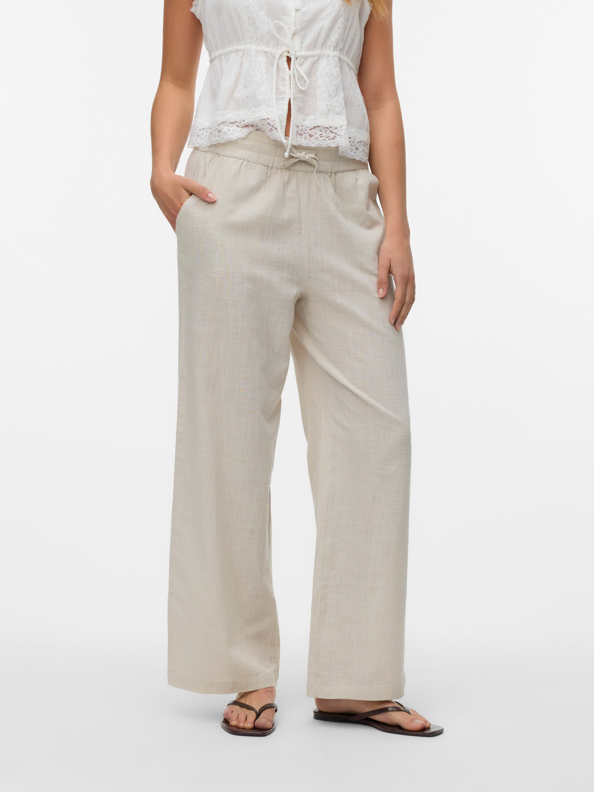 Pantalone con coulisse Vero Moda