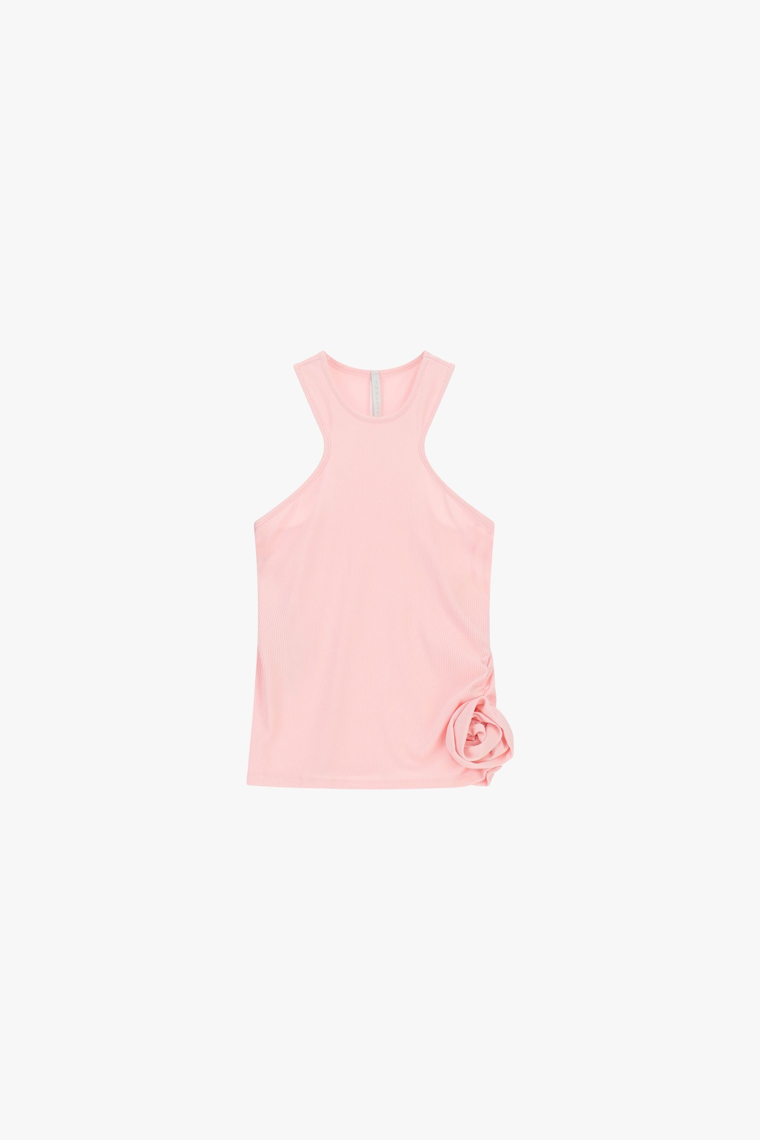 Top senza maniche con dettaglio fiore laterale Imperial