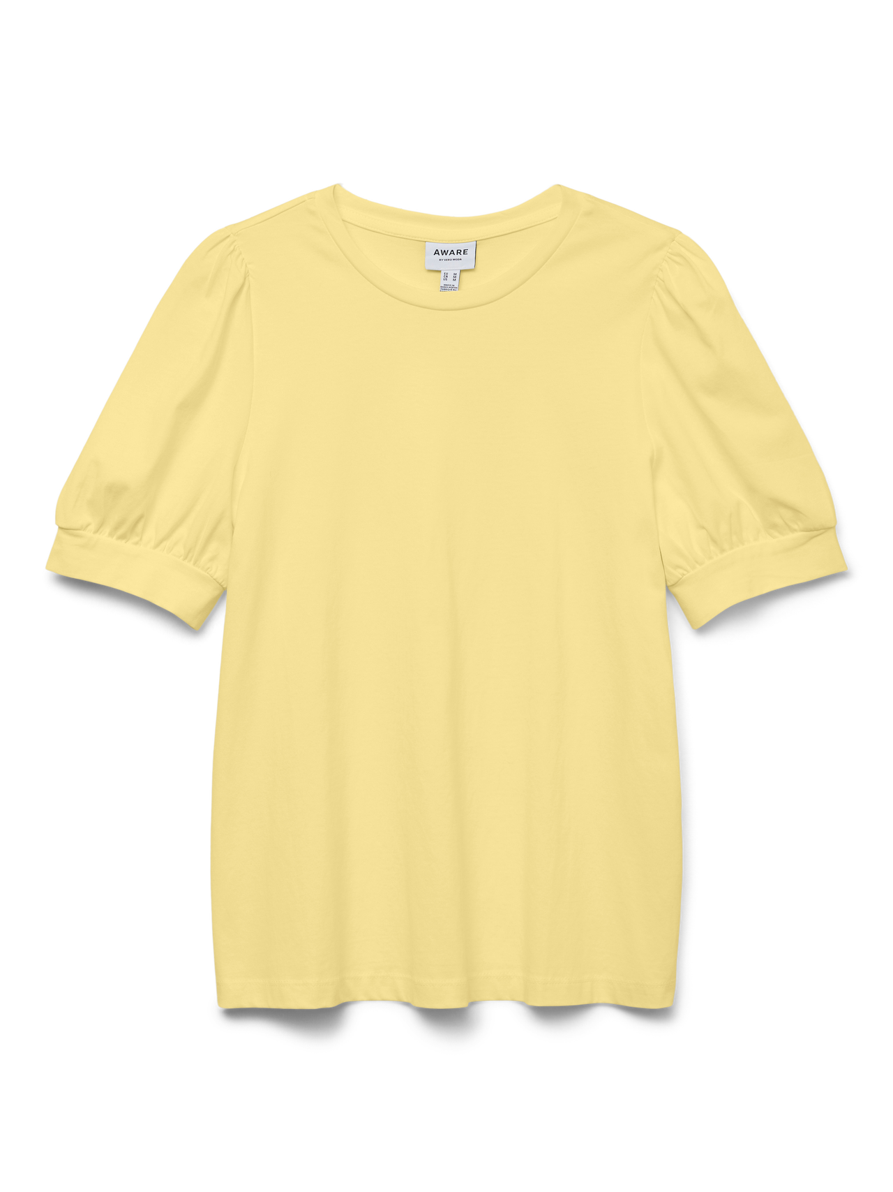 T-shirt con maniche a sbuffo Vero Moda