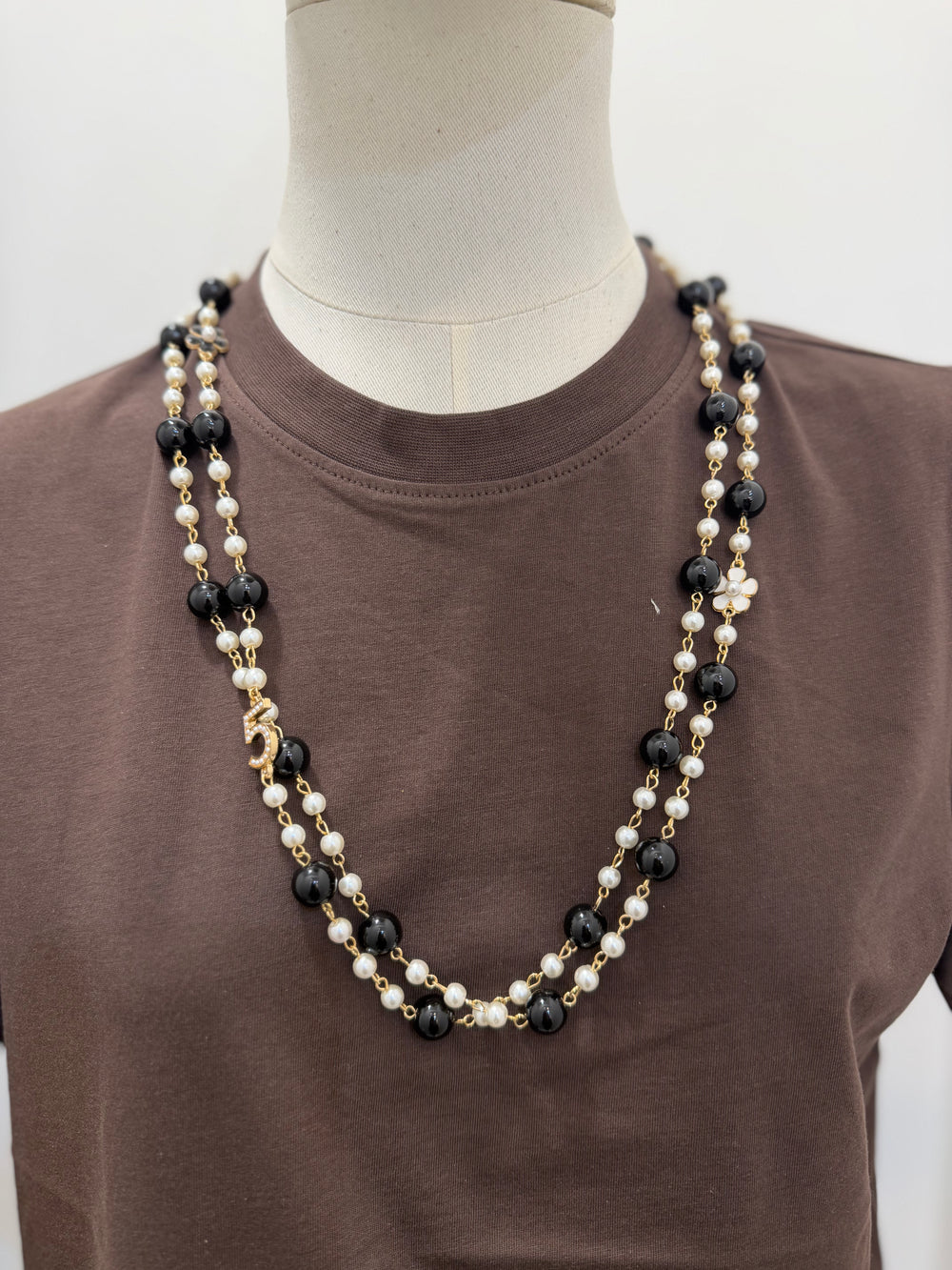 Collana con perle N5 Emisphere