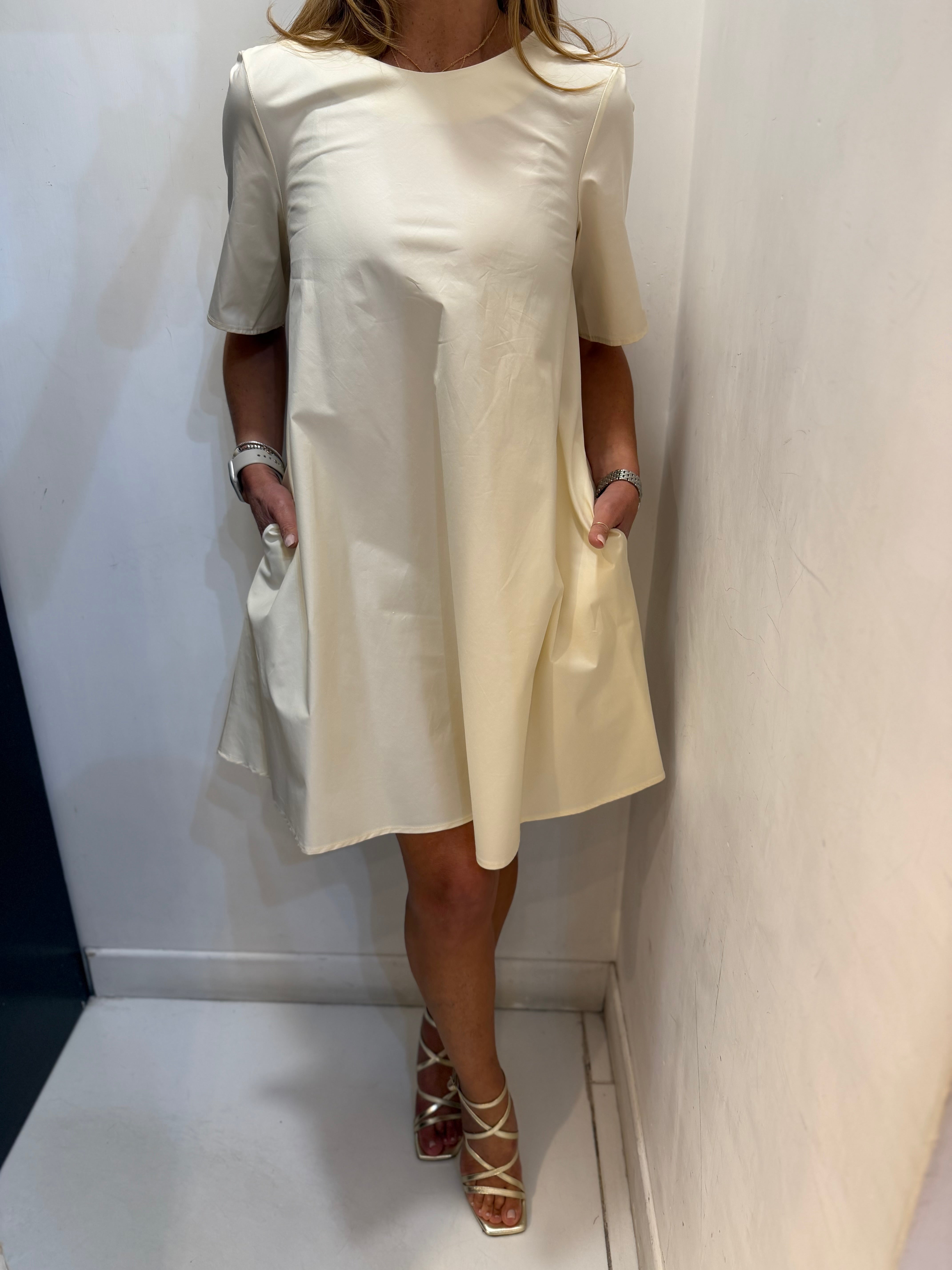 Abito corto in cotone Kaos Donna
