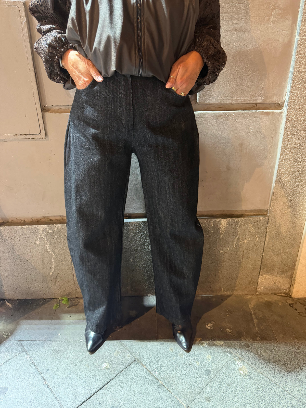 Jeans dark ballon Emisphere