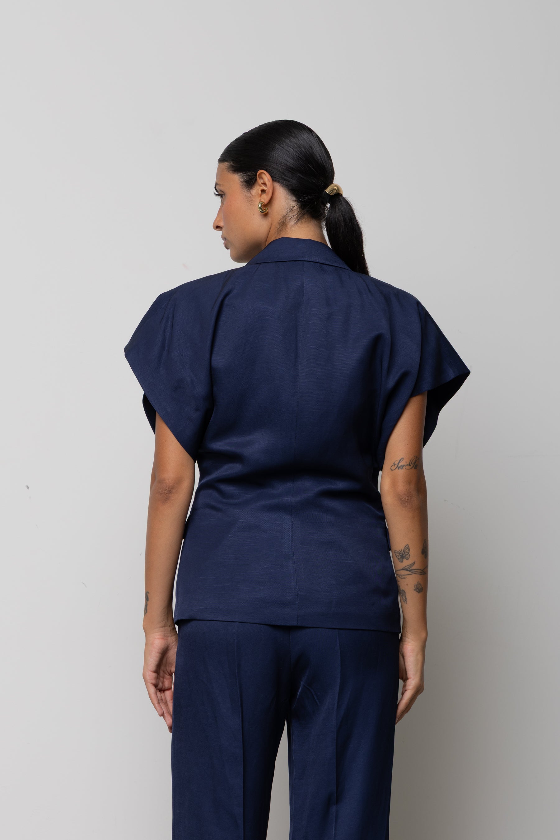Giacca kimono scollo a V Icona