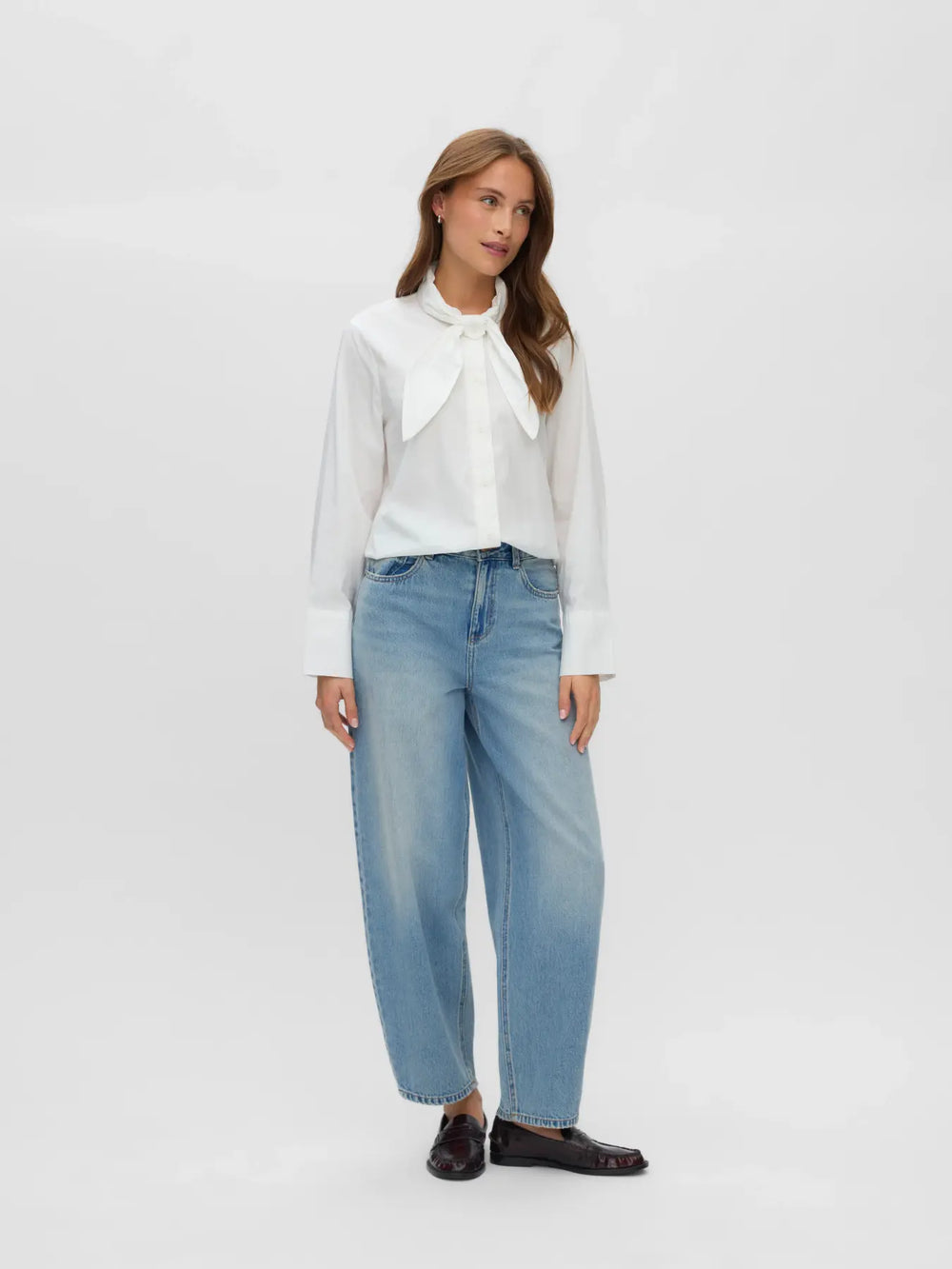 Camicia classica in cotone organico Vero Moda