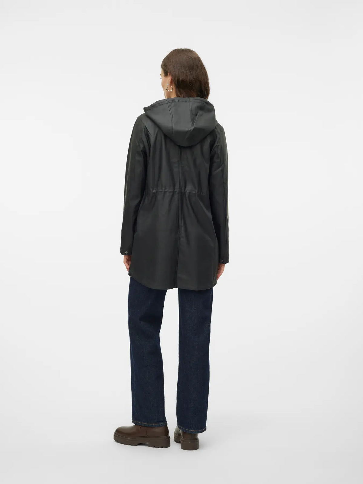 Giacca con cappuccio e coulisse in vita Vero Moda