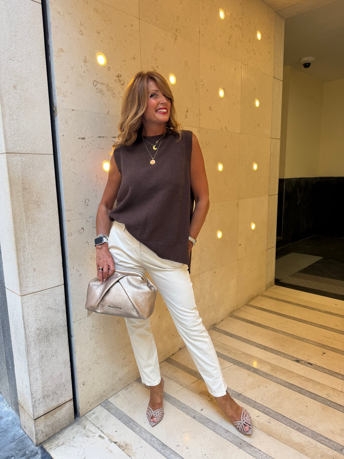 Gilet Spacchi A Lato Manila Grace