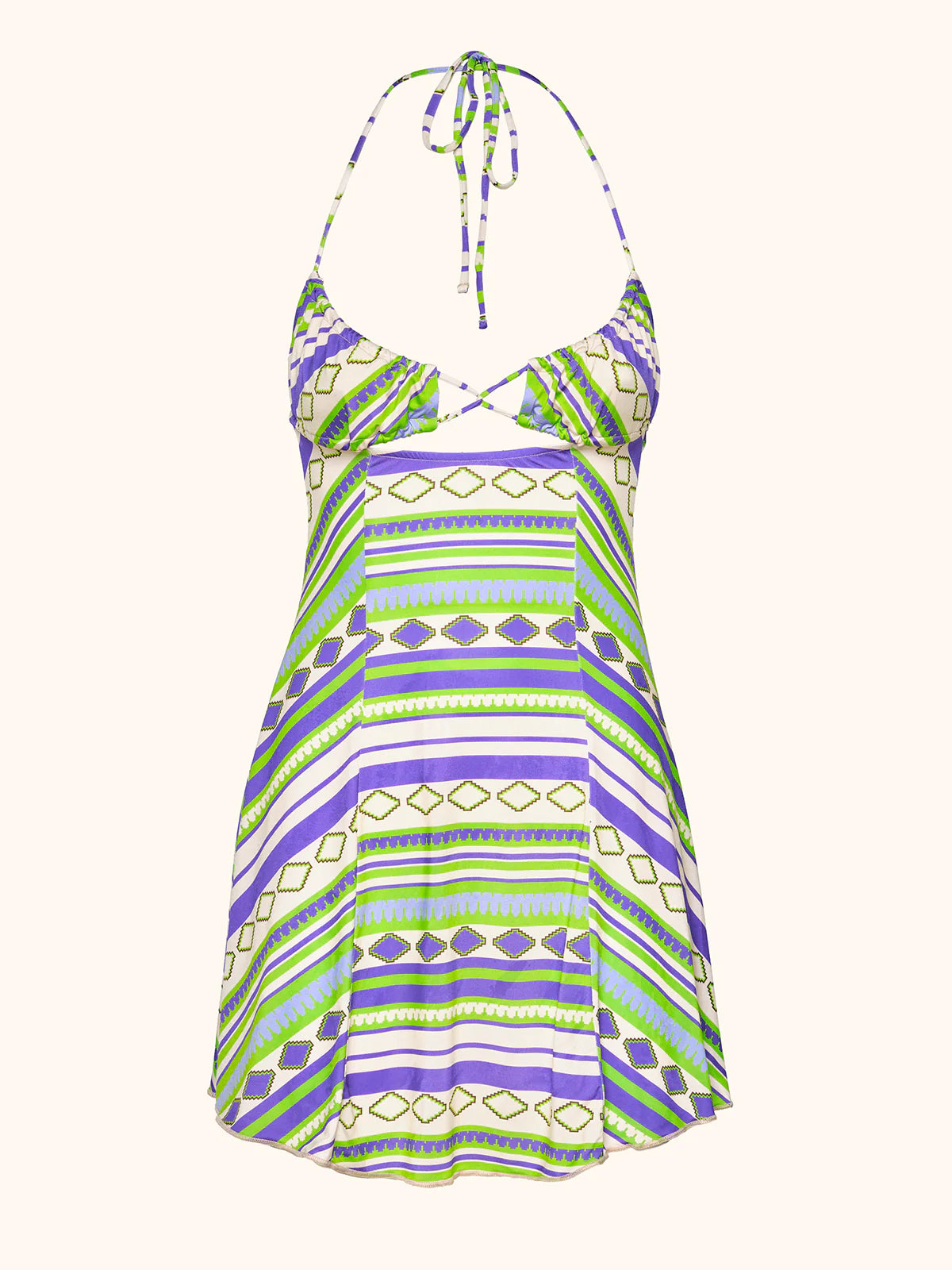 Vestito corto fantasia Me Fui