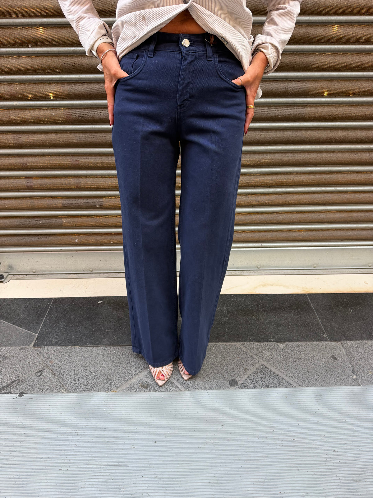 Pantalone straight Manila Grace