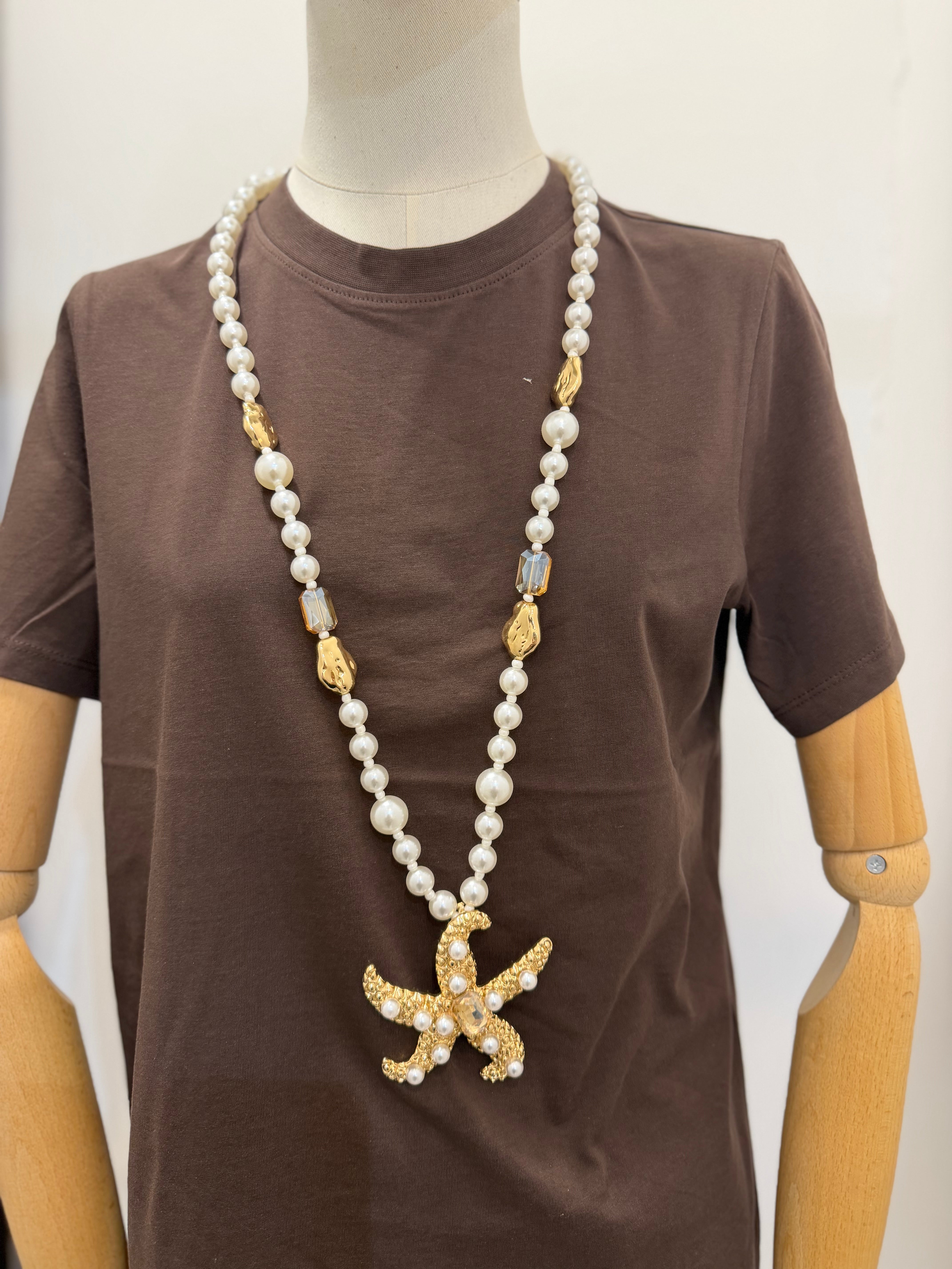 Collana con stella marina Emisphere
