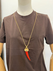 Collana con corno Emisphere