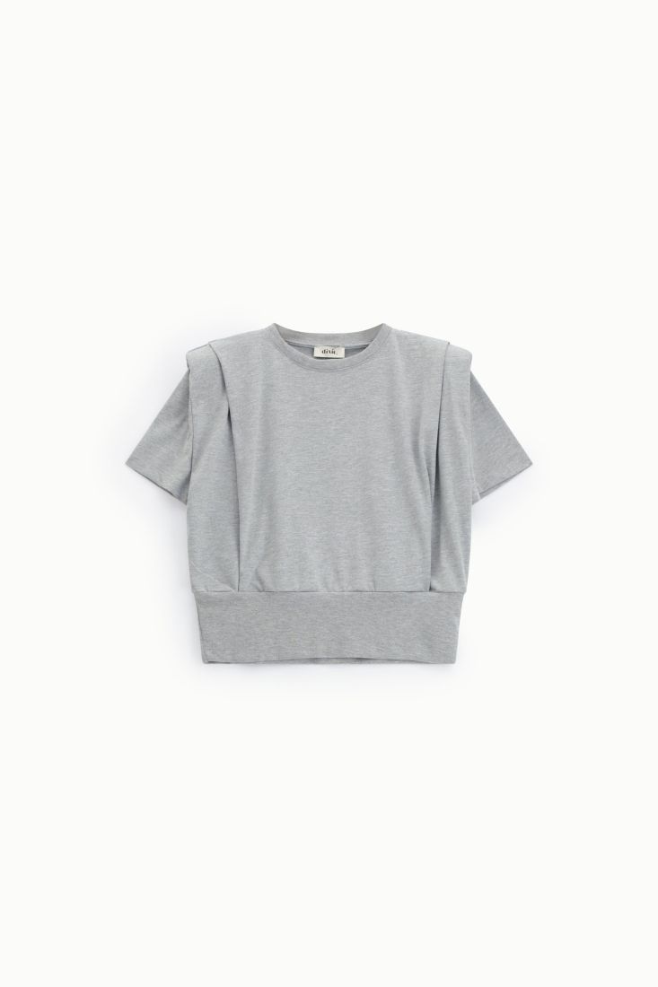 T-Shirt corta con maniche a giro e fascia Dixie