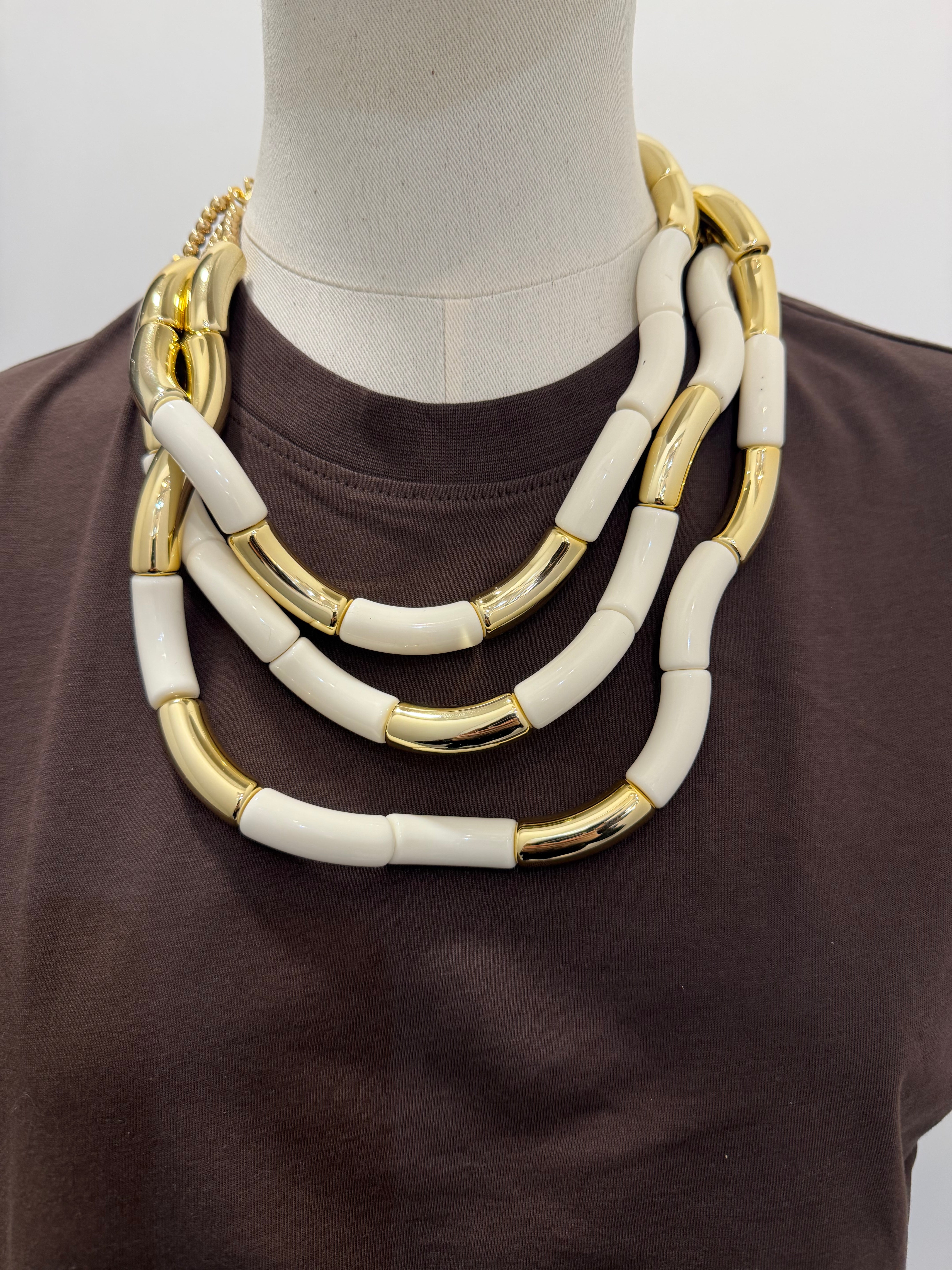 Collana a maglia grande Emisphere