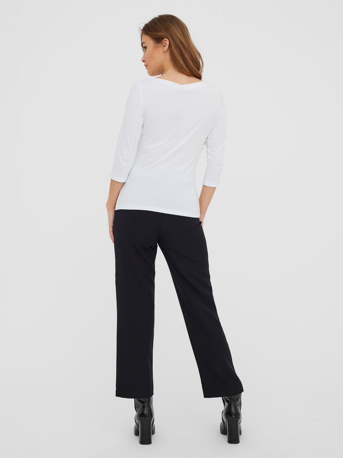 Maglia scollo a barca manica 3/4 Vero Moda