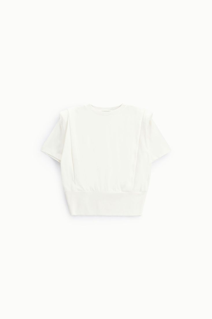 T-Shirt corta con maniche a giro e fascia Dixie