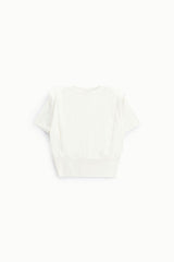 T-Shirt corta con maniche a giro e fascia Dixie