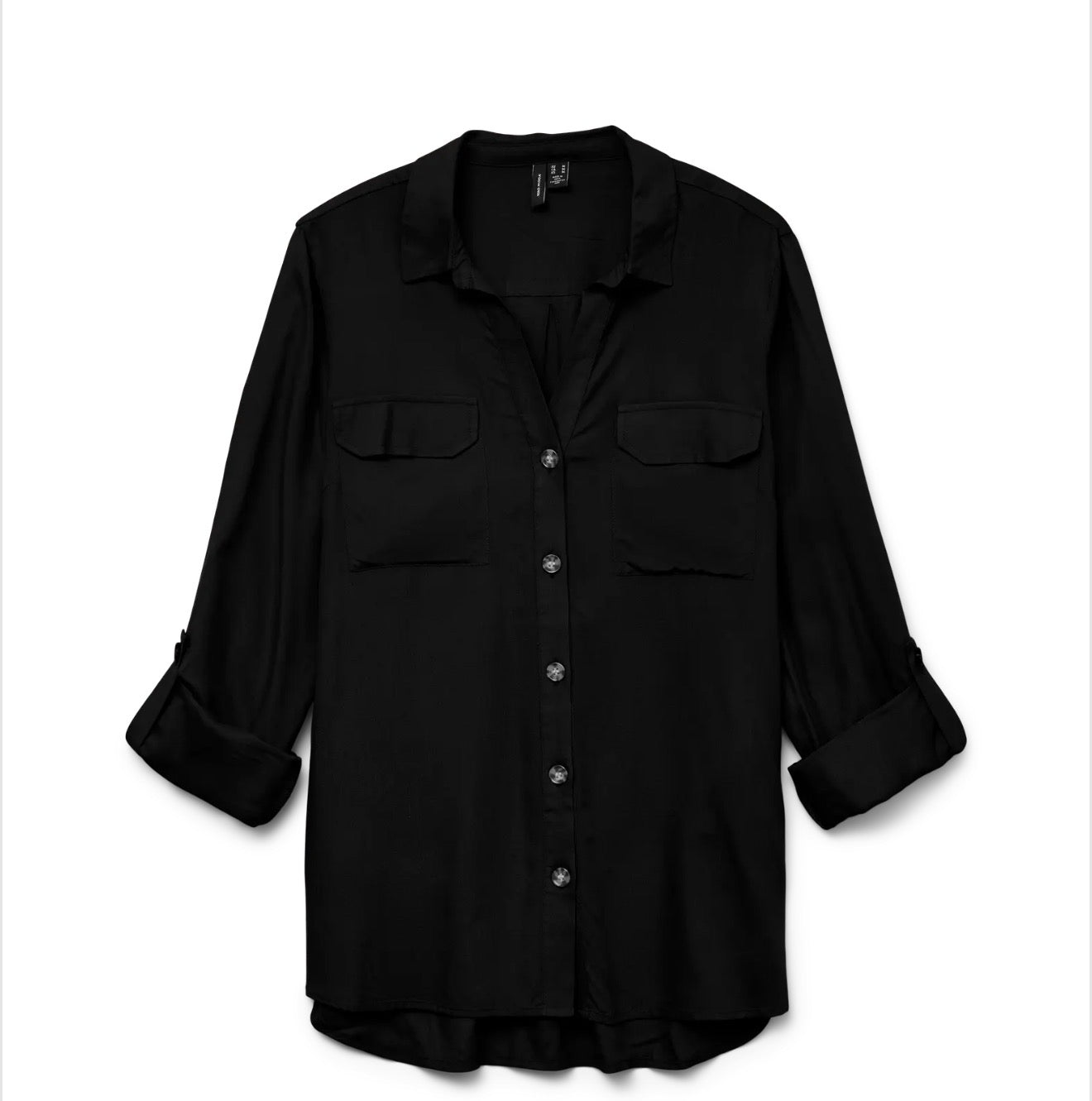 Camicia bumpy con polsini regolabili Vero Moda