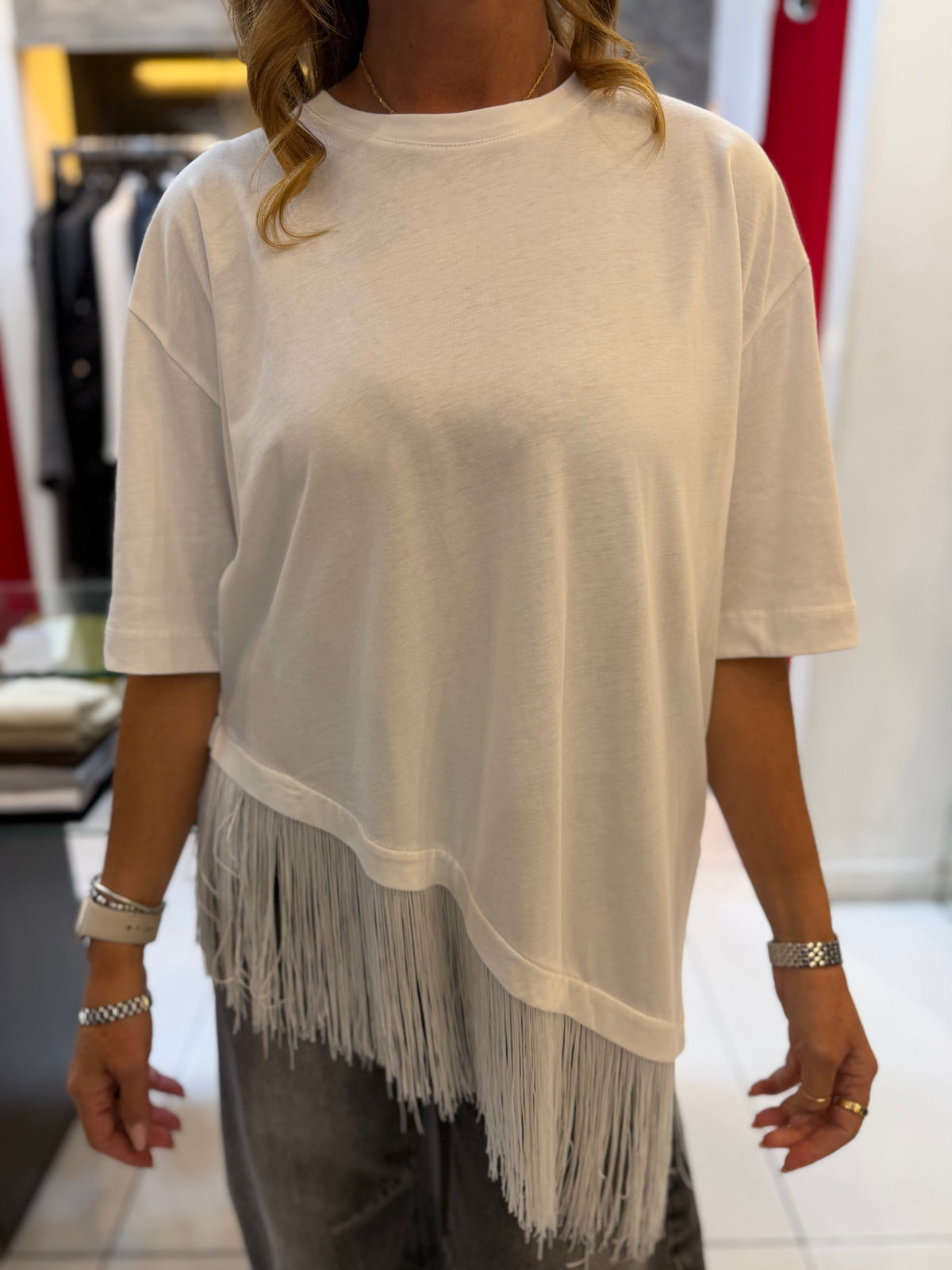 T-SHIRT CON FRANGE DIXIE